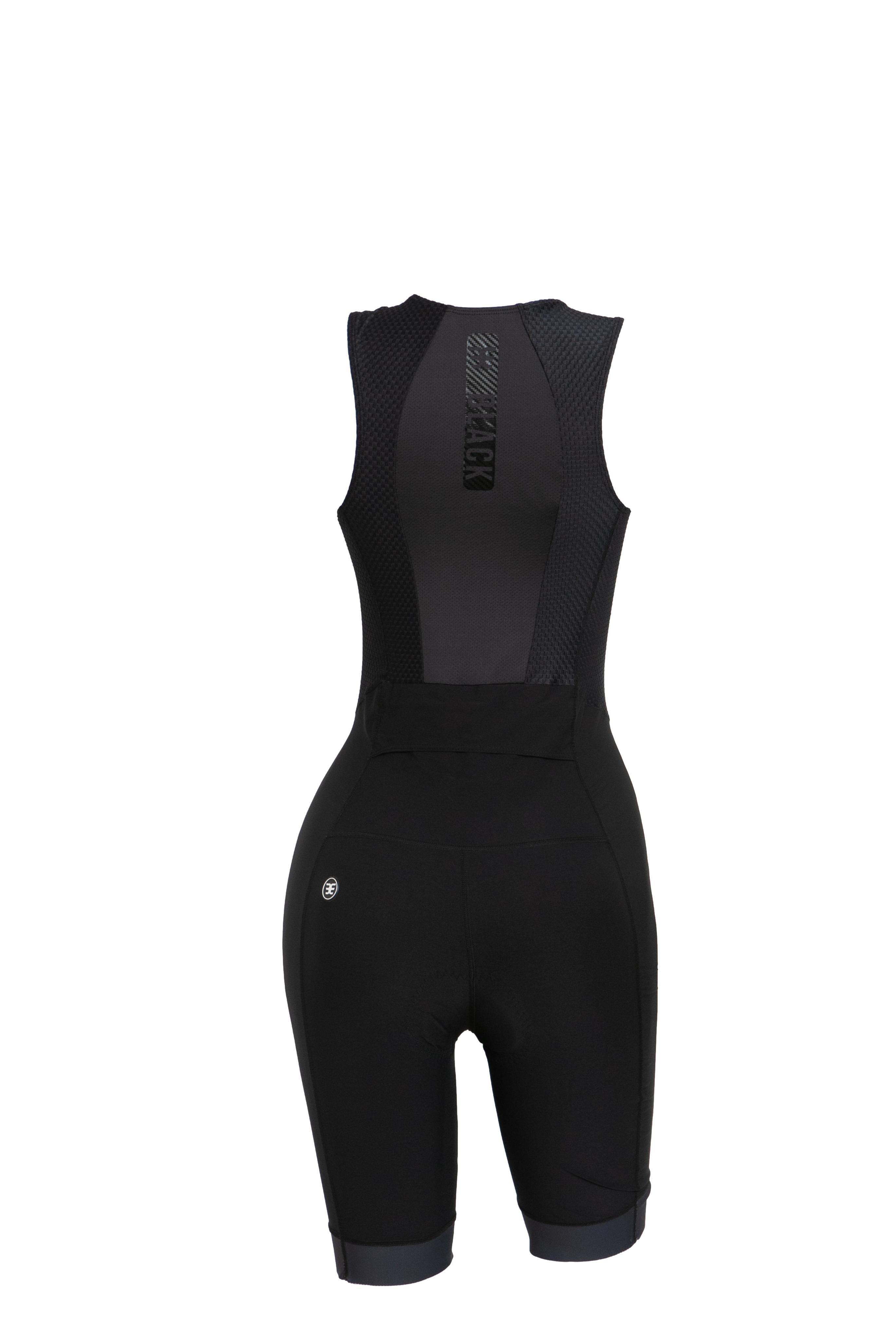 Macacão Feminino Ciclismo Carbon Black Woom - Tamanho M