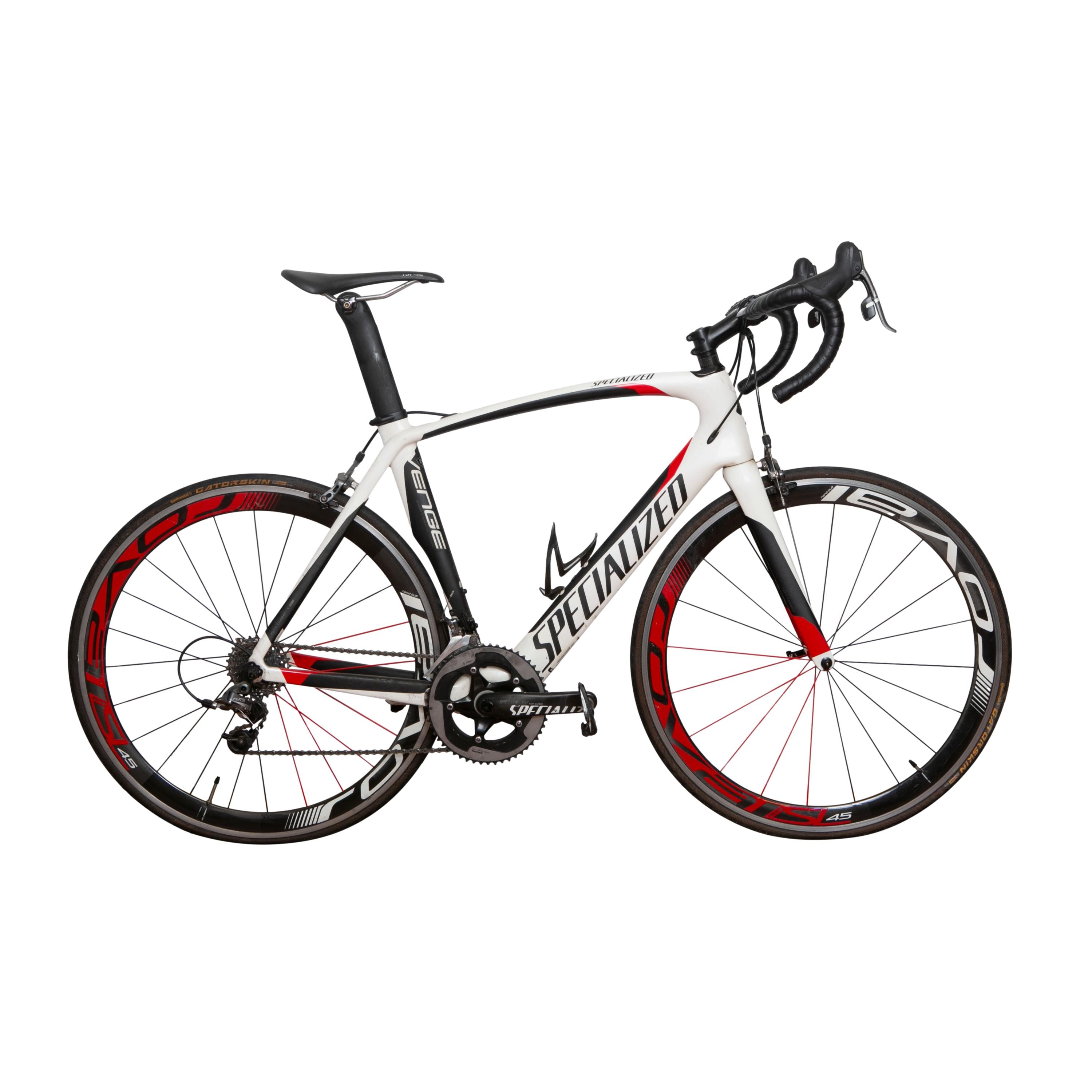 Bicicleta	Unissex Specialized Branca/Vermelha - Tamanho 56
