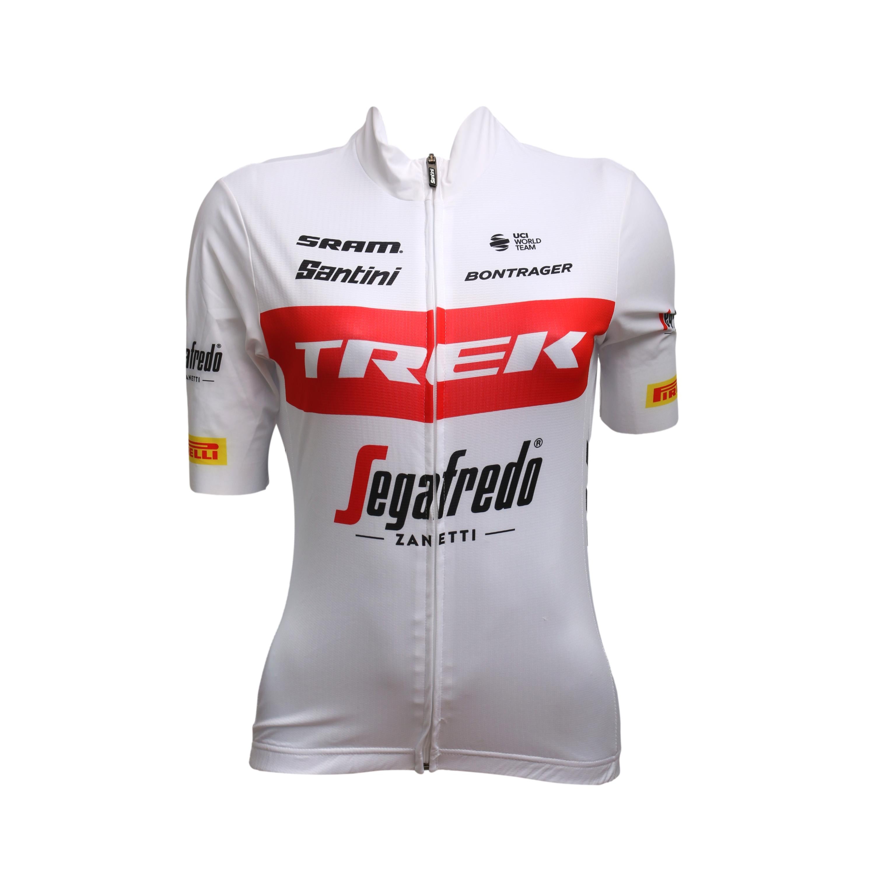 Jersey Masculina Santini Branca E Vermelha - Tamanho M
