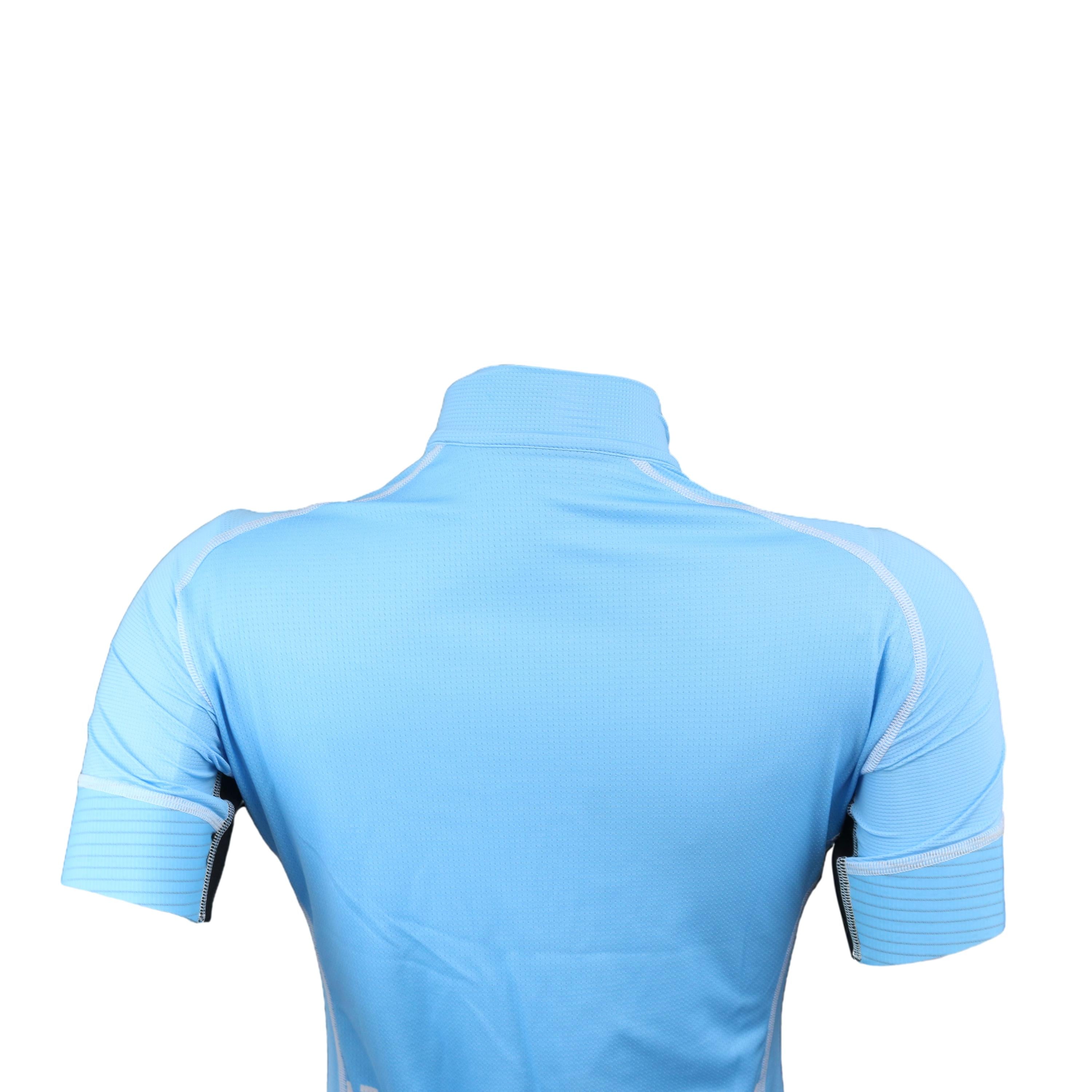 Jersey Feminina Ciclismo Giordana FRC Trade Totale Azul - Tamanho S