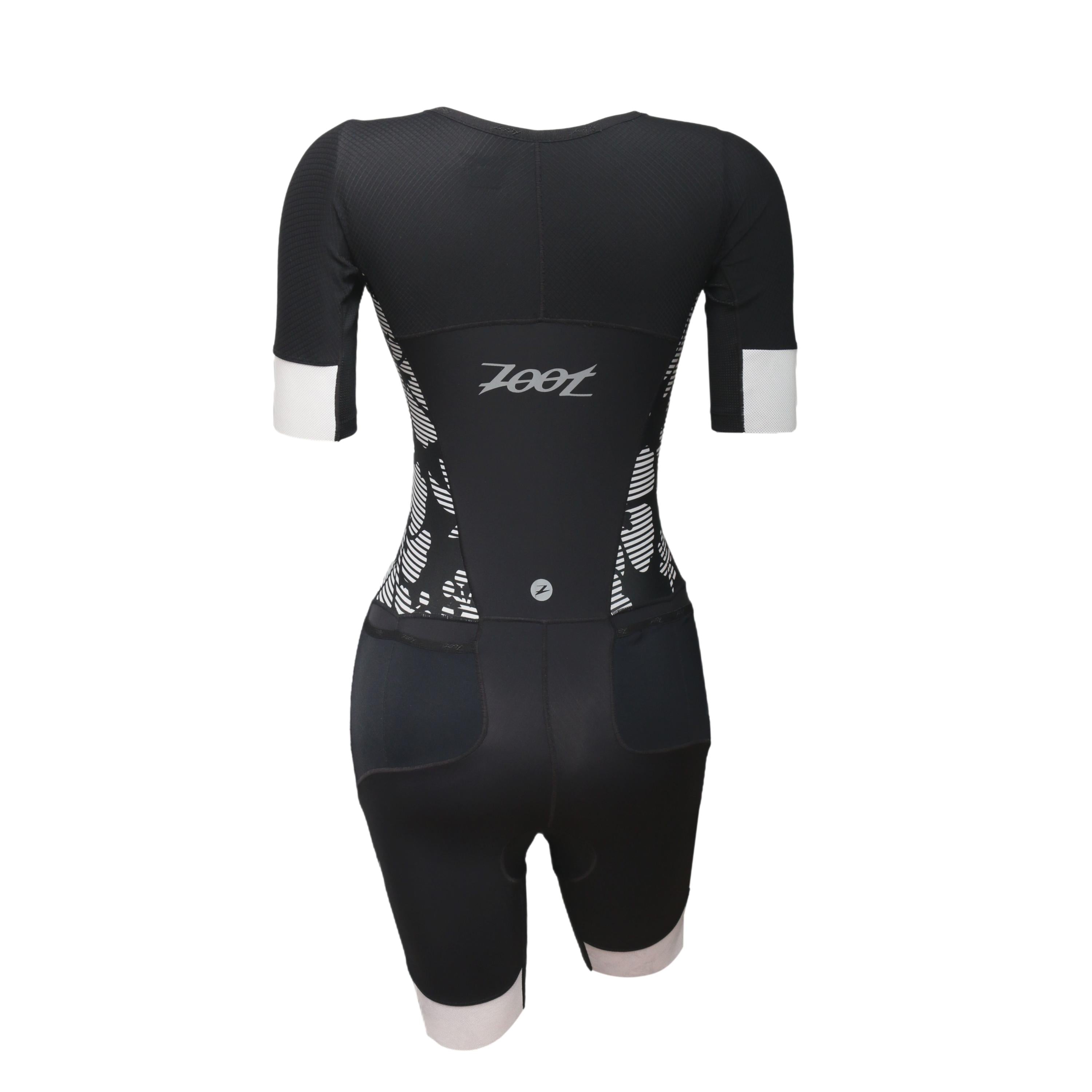 Macaquinho De Triathlon Feminino Ciclismo/Corrida Zoot Ultra Tri Aero Skinsuit Preto - Tamanho M