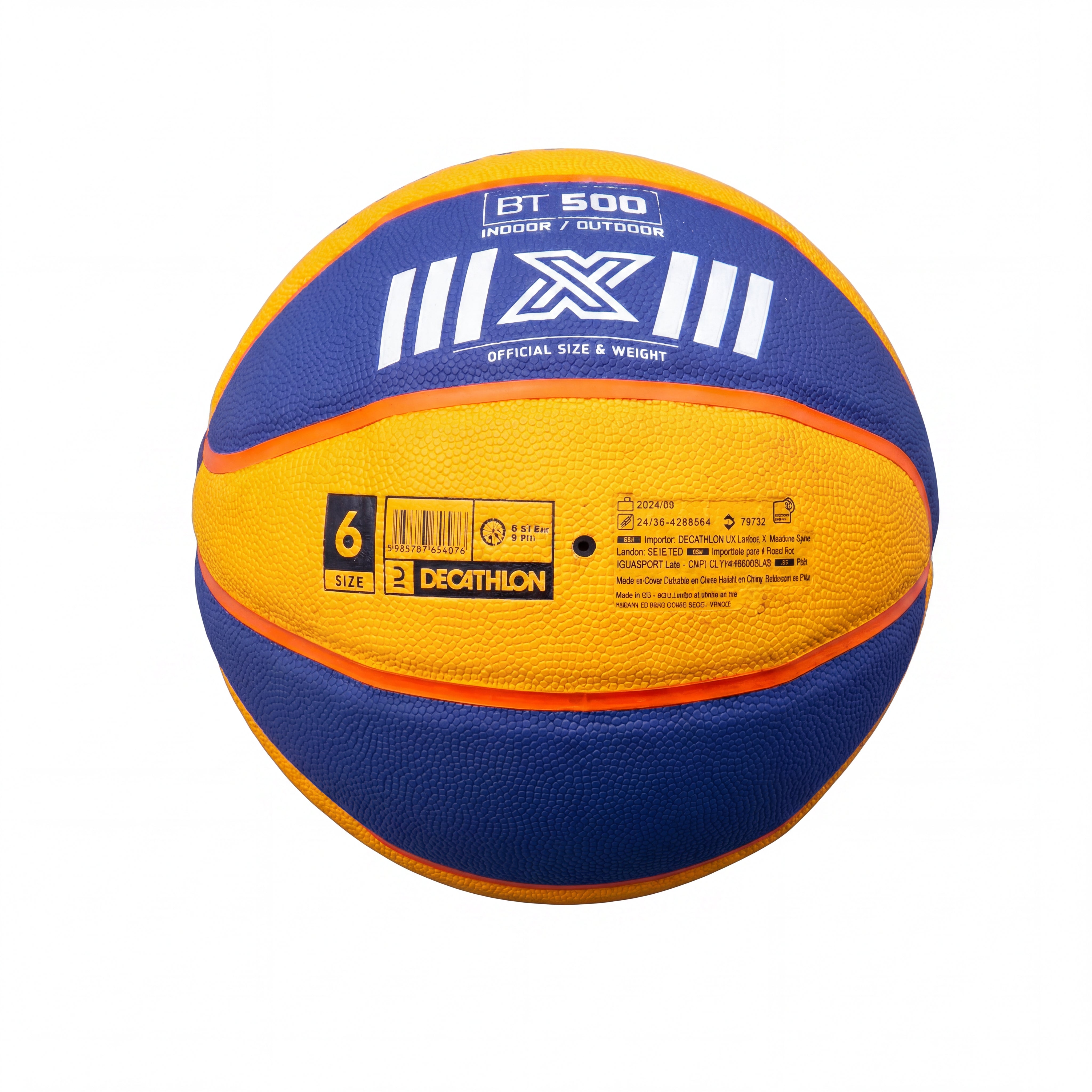 Bola De Basquete Tarmak BT 500