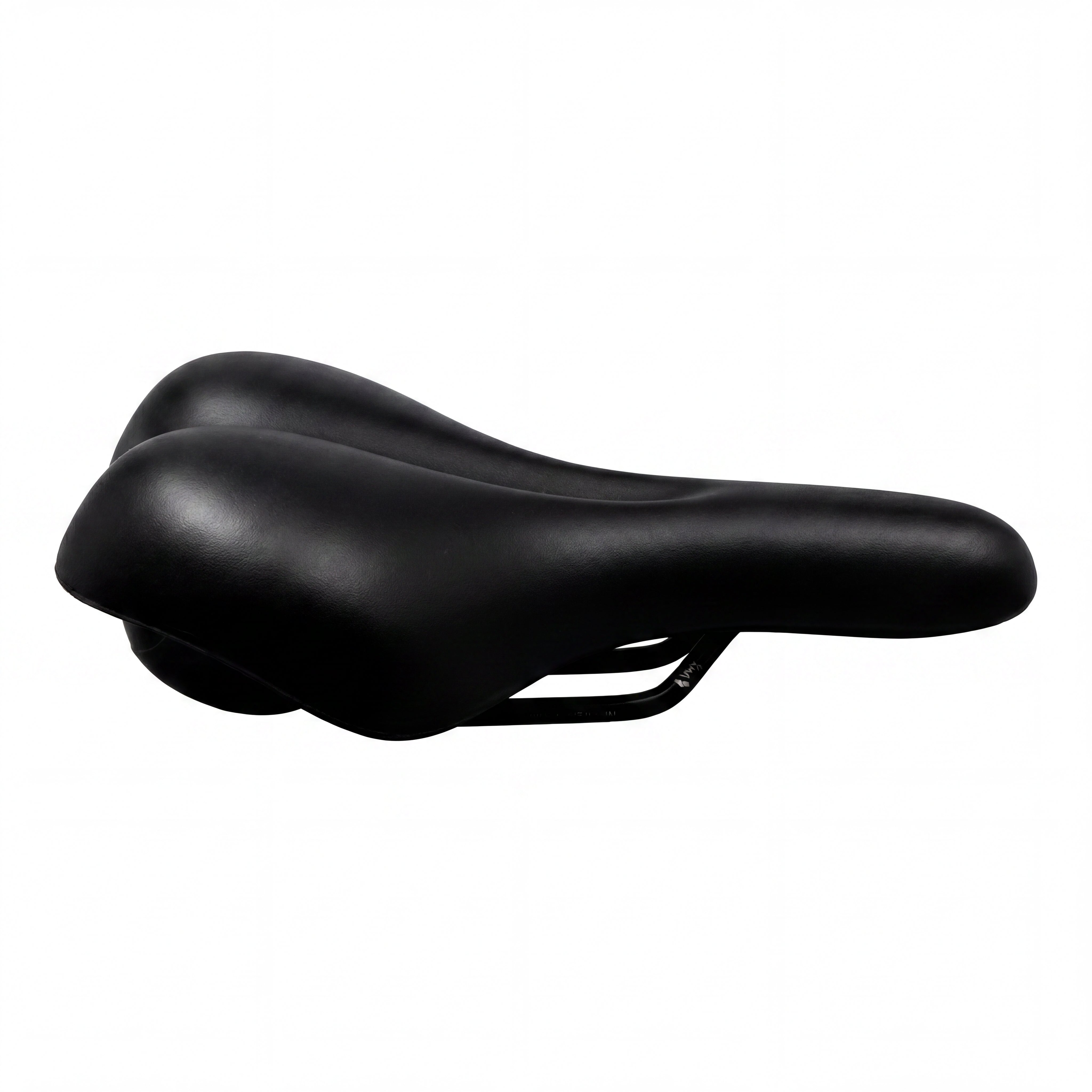 Selim de Bicicleta Unissex Ciclismo B'TWIN Comfort 100 Preto Embalagem