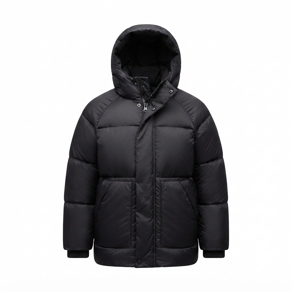 Casaco Infantil Ski/ Snowboard Zara Preto - Tamanho 4 a 5 anos