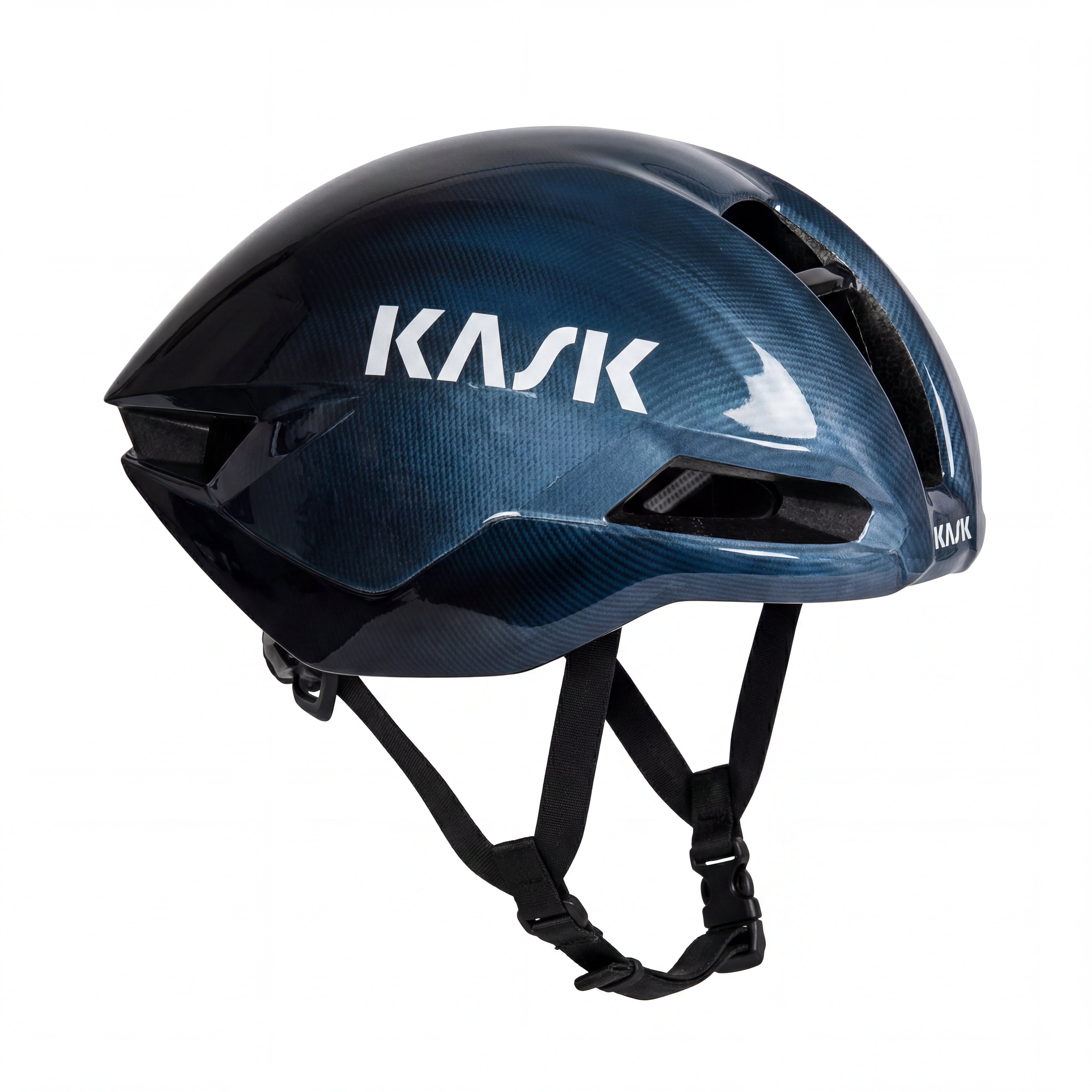 Capacete Masculino Kask	Nirvana Preto/Azul - Tamanho 52 - 58