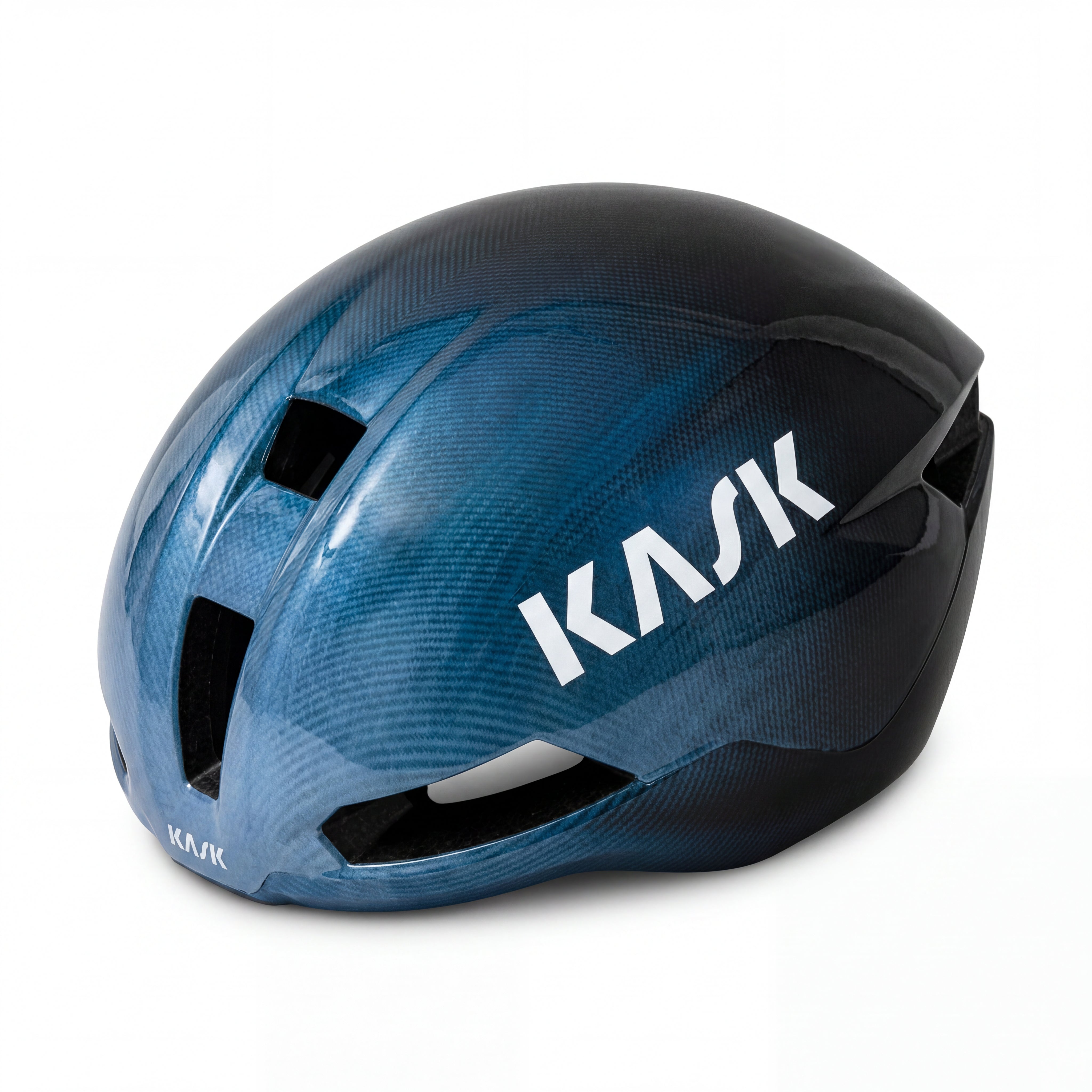 Capacete Masculino Kask	Nirvana Preto/Azul - Tamanho 52 - 58