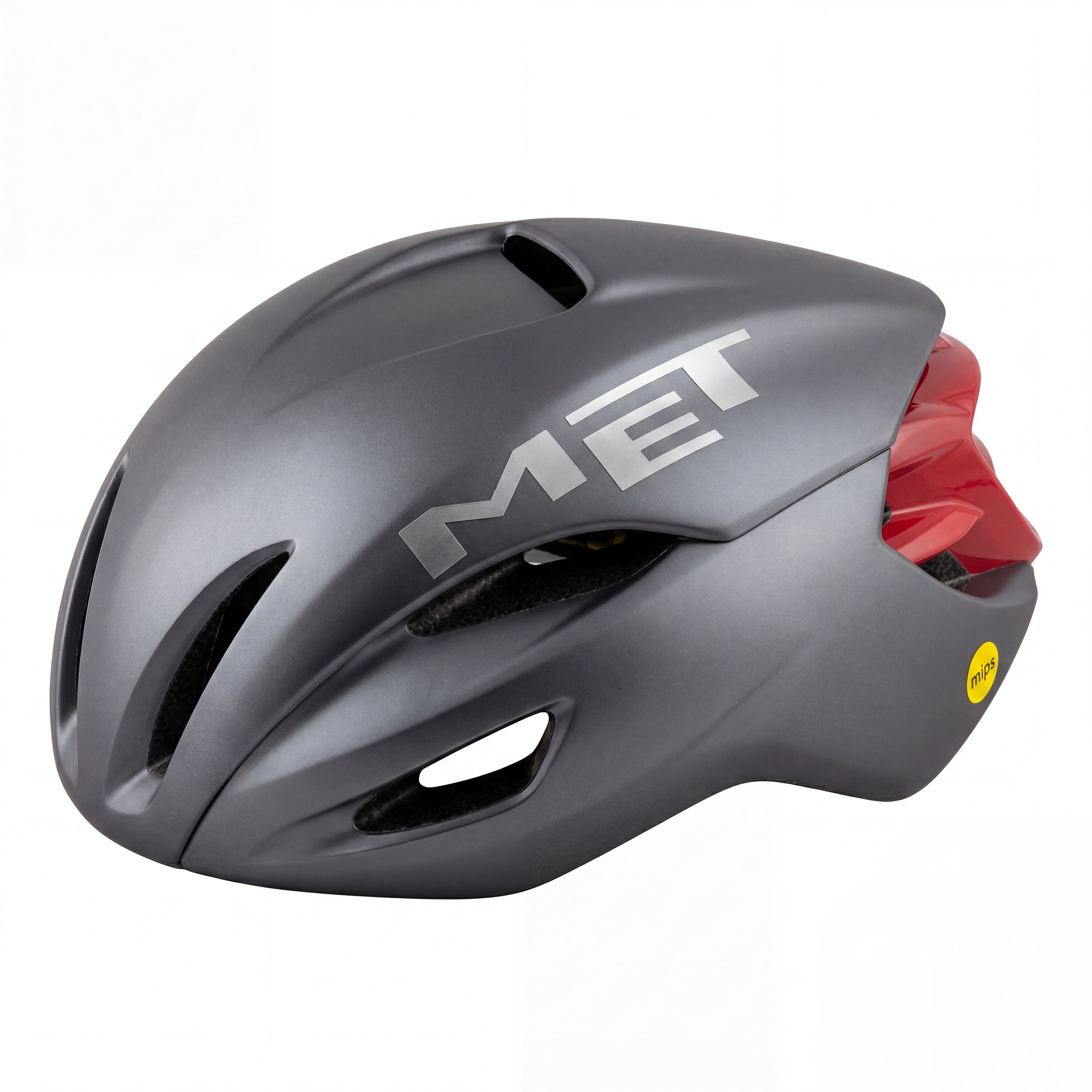 Capacete Masculino Met M133 Cinza - Tamanho M (56 - 58)