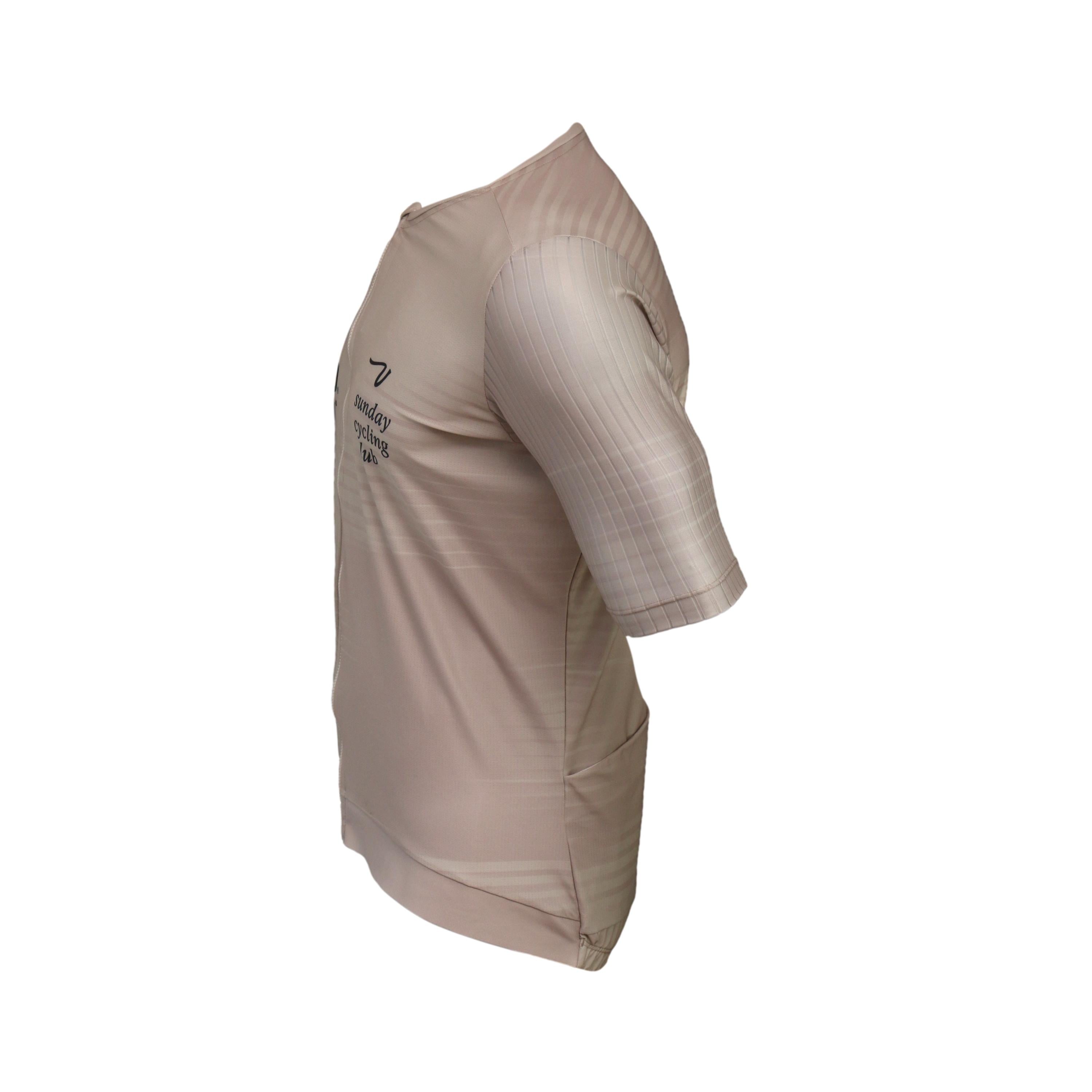 Jersey Masculina UNEND x Session Volta Sunday Cycling Club Bege