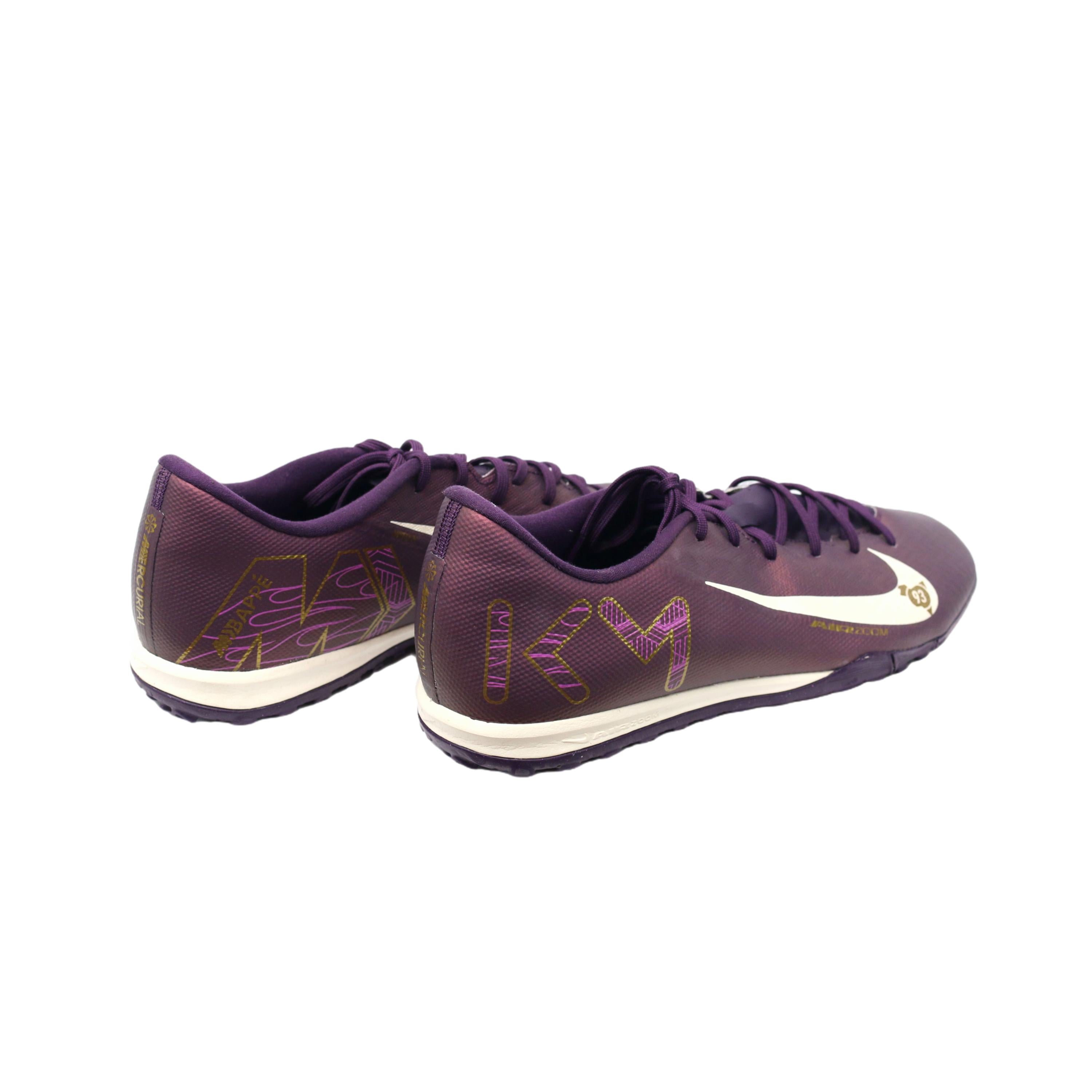 Chuteira Society Nike Mercurial Mbappé Sign Roxo - Tamanho 42