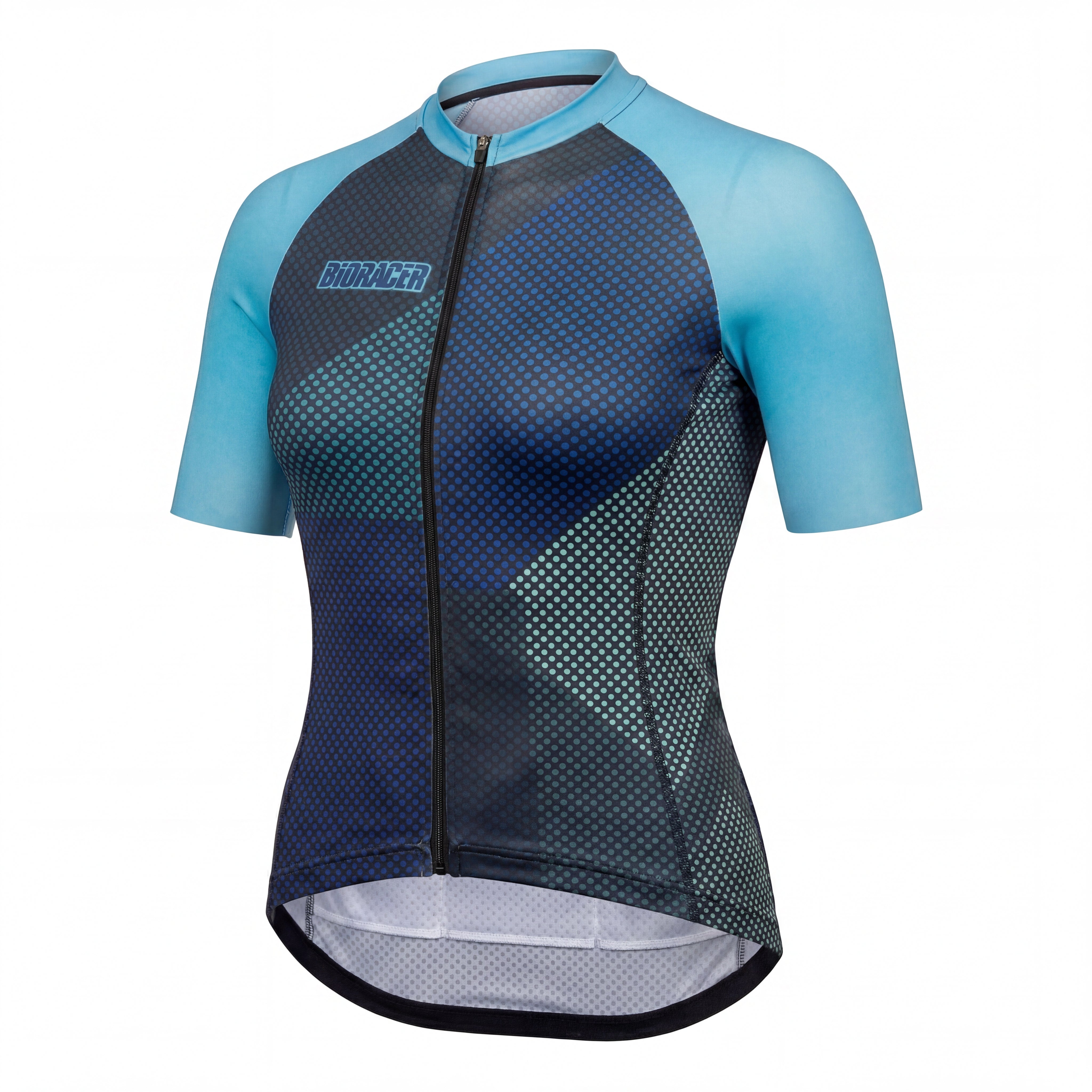 Jersey Feminino Ciclismo Bioracer SpeedWear Vesper Azul - Tamanho M / Novo
