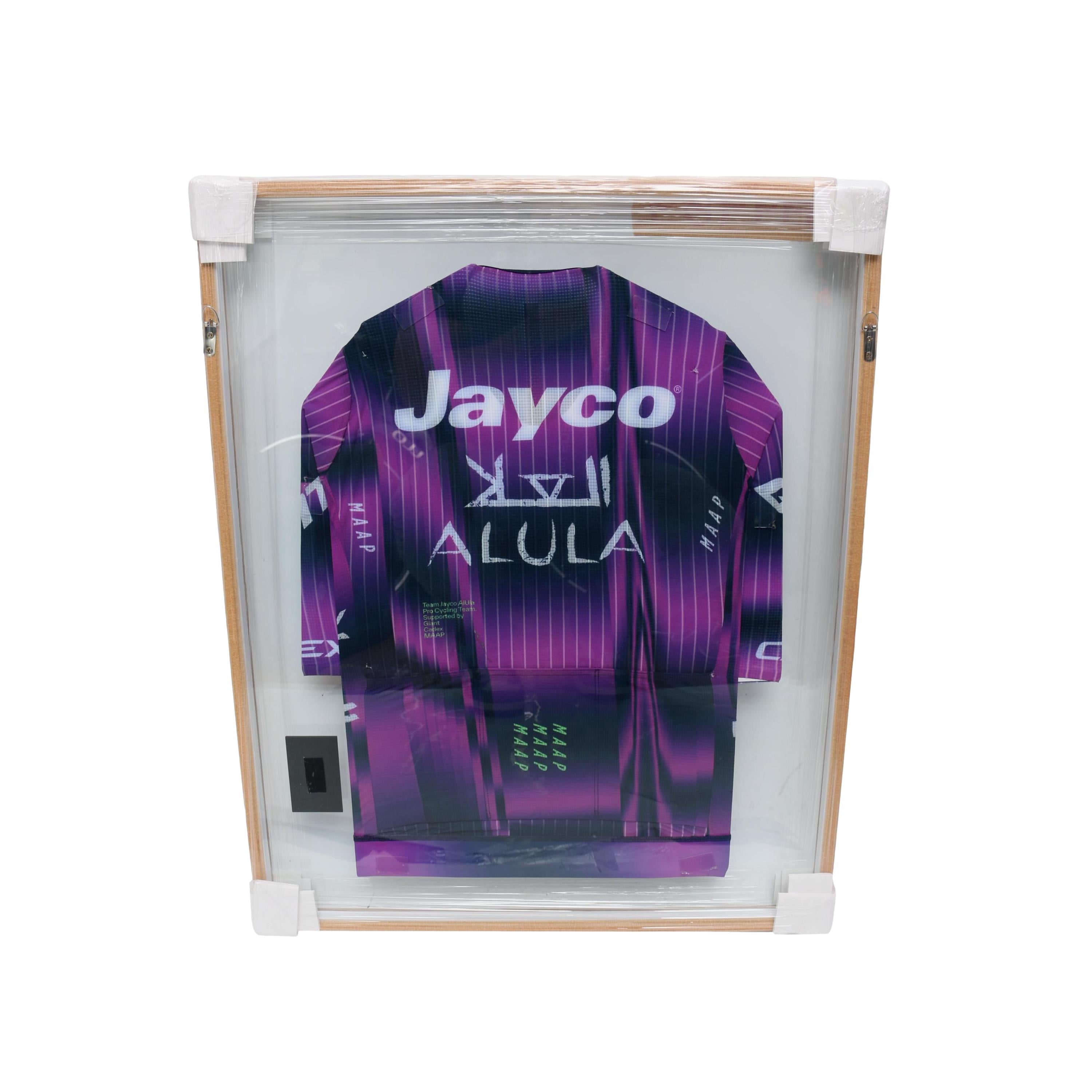 Quadro Camiseta Emoldurada Team Jayco Roxo - Tamanho Único