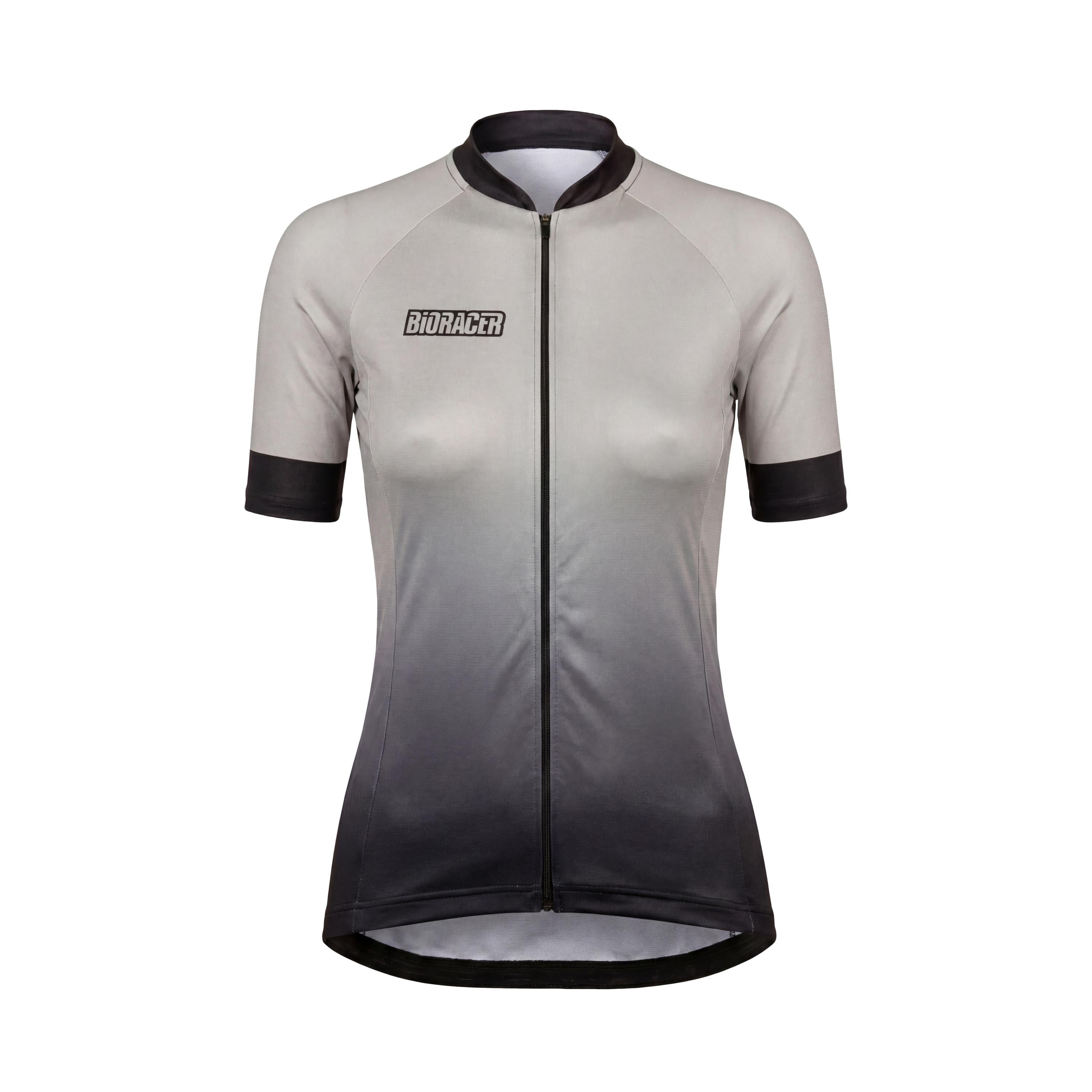 ersey Feminino Ciclismo Bioracer SpeedWear Metalix Cinza - Tamanho L / Novo