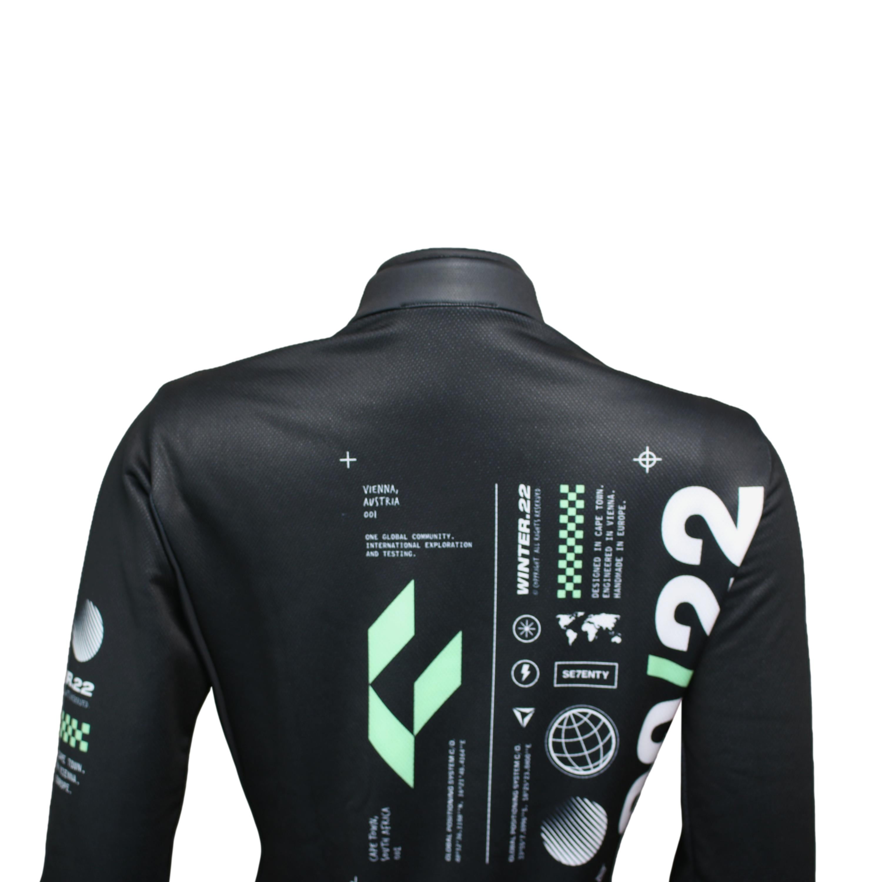 Jaqueta Feminina Rh77 Haselbacher Preto - Tamanho XS