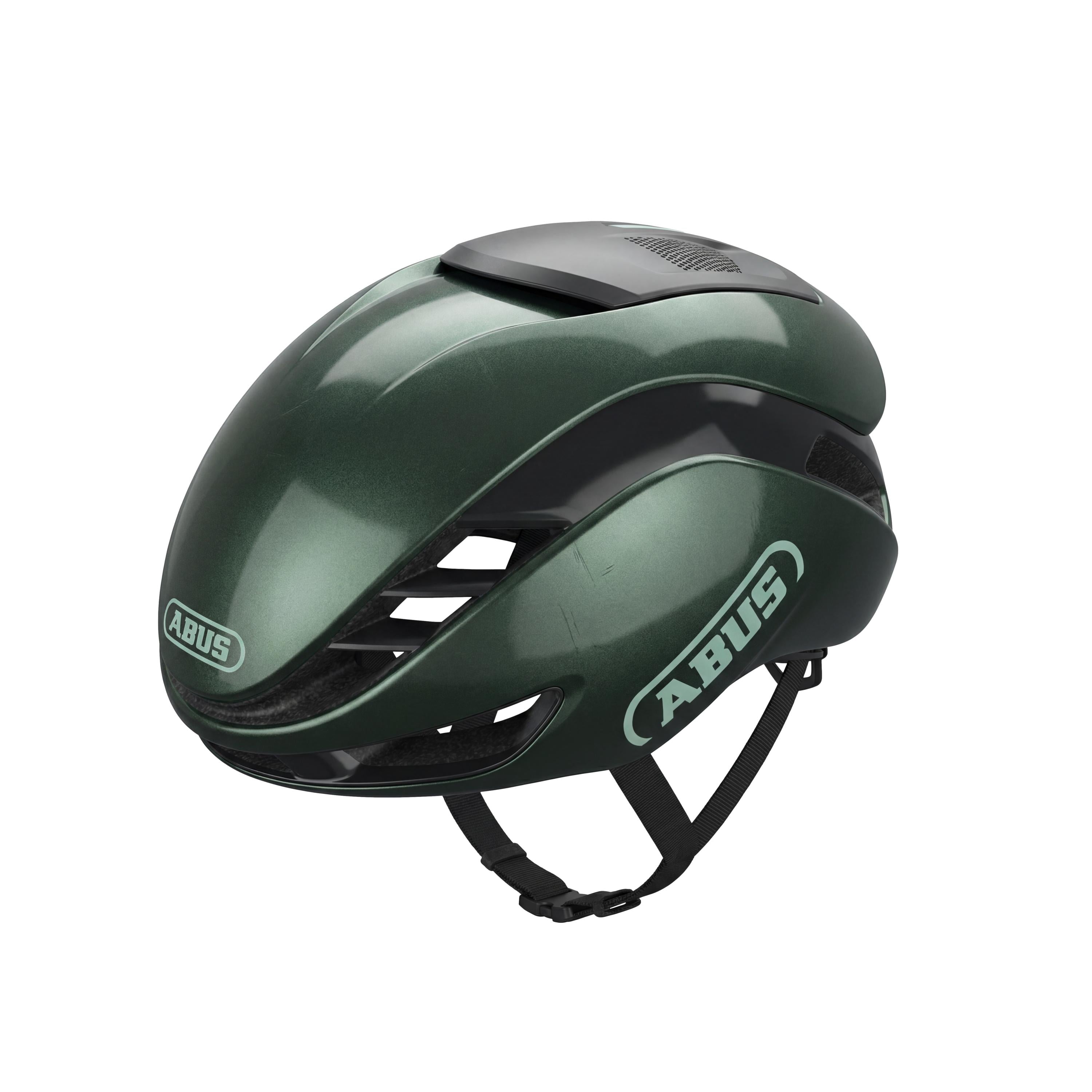Capacete Abus Abit 05 Gamechanger 2.0 Verde Escuro - Tamanho 54-58 cm