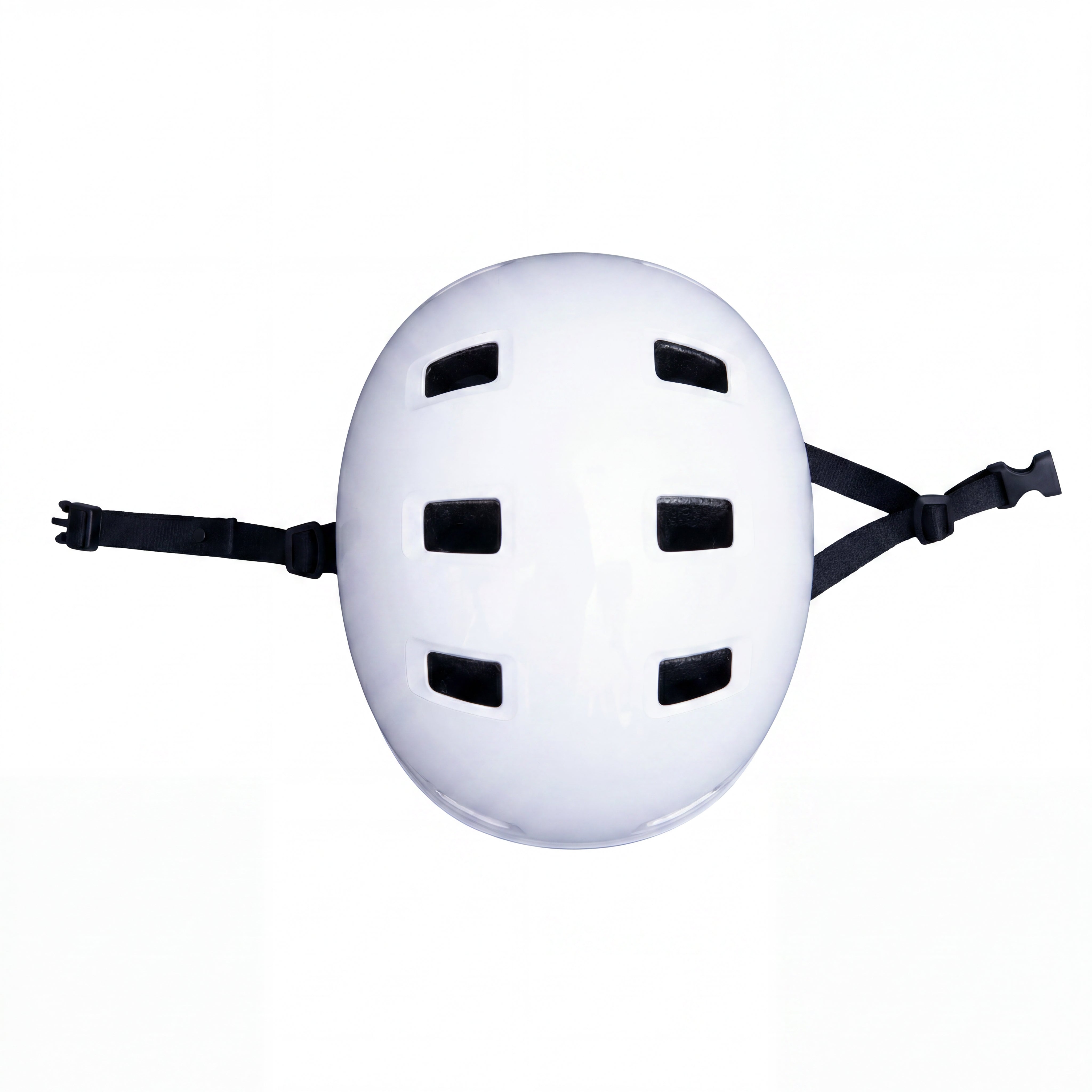 Capacete Unissex Oxelo (Decathlon) MF 500 (DH 010) Branco - Tamanho M (55-59 cm)