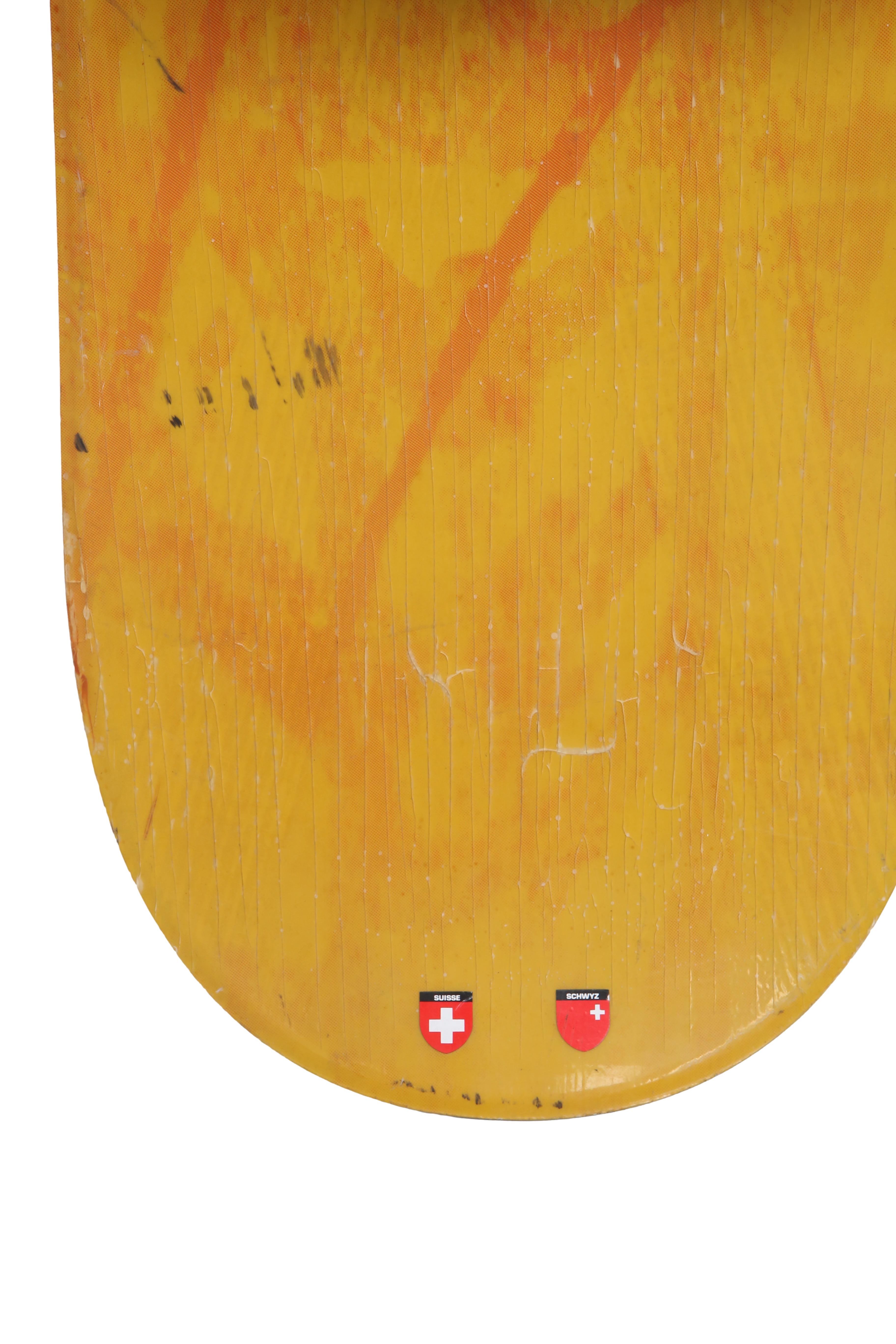 Prancha Unissex Snowboard Salomon Mandate 152 Amarela - Tamanho 150cm