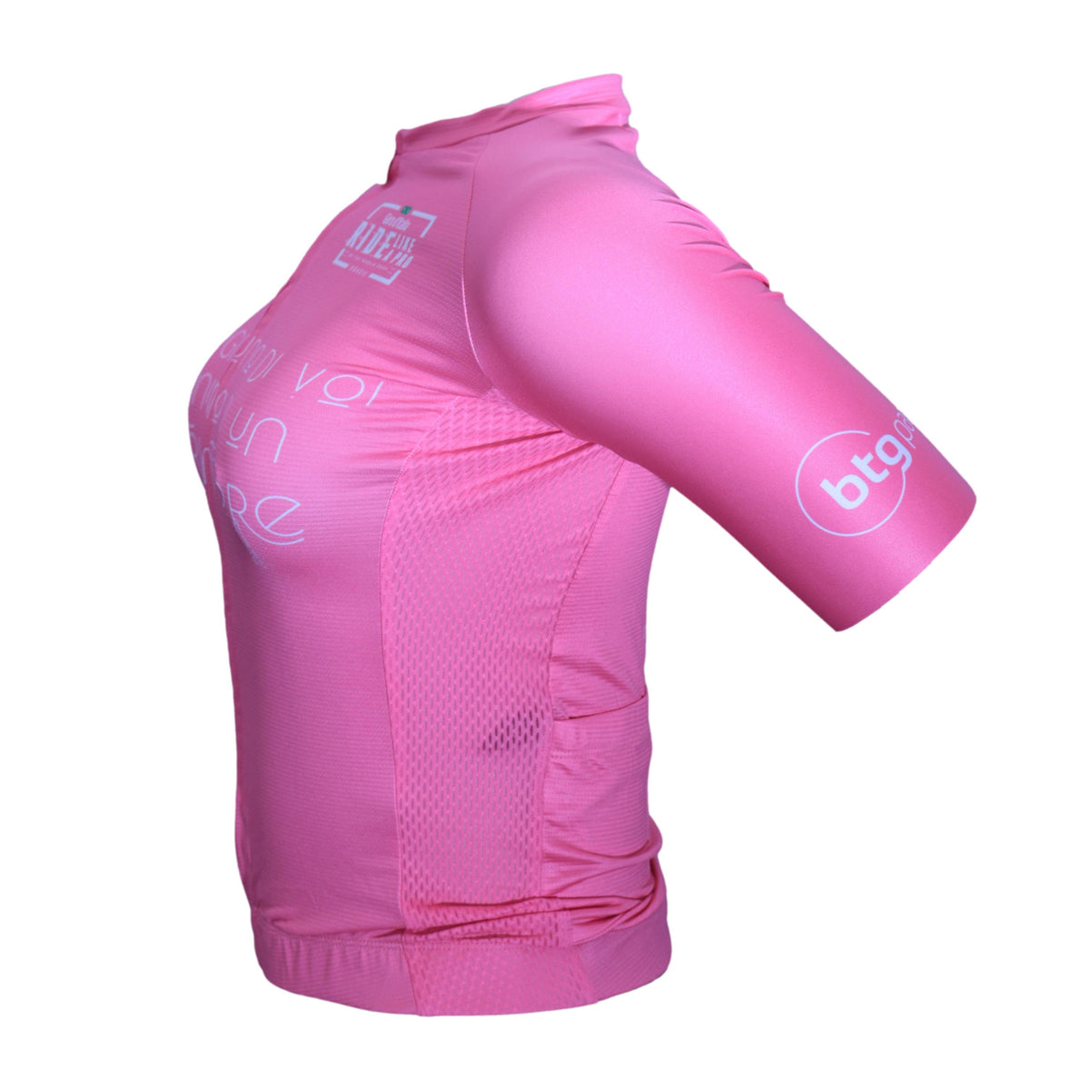 Jersey Suarez Giro D' Italia Ride Like a Pro Rosa e Branco - Tamanho XS