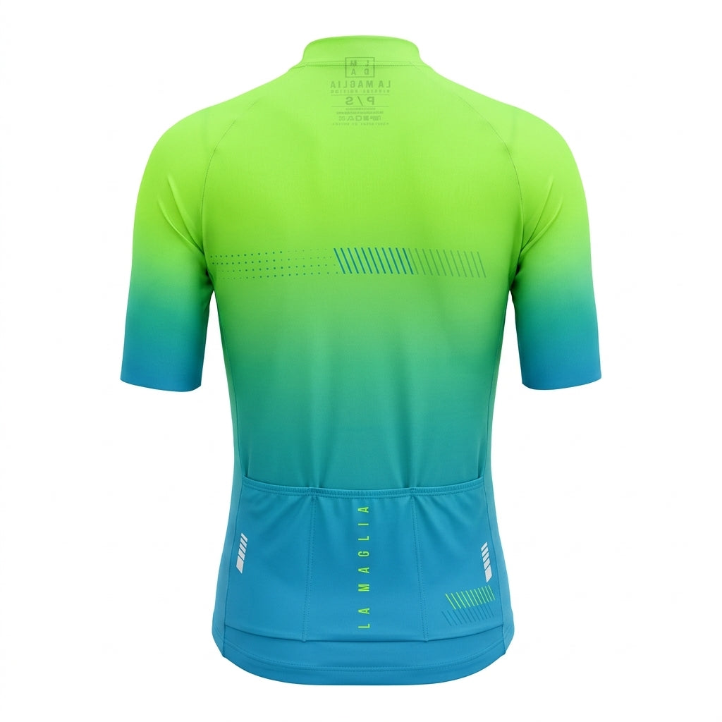 Jersey La Maglia Special Edition Azul e Verde  - Tamanho S
