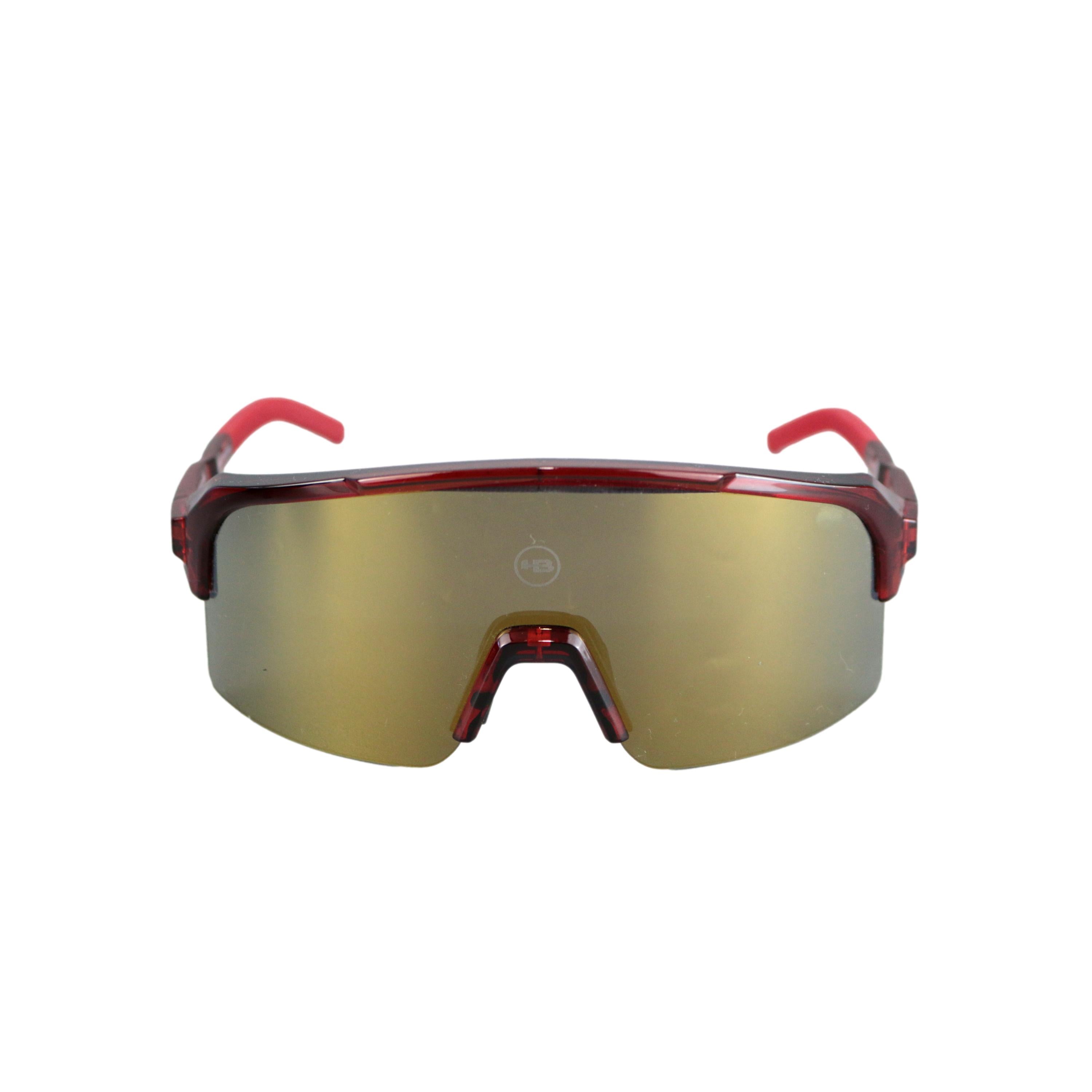 Óculos HB Edge Gloss Red Apple Gold Chrome