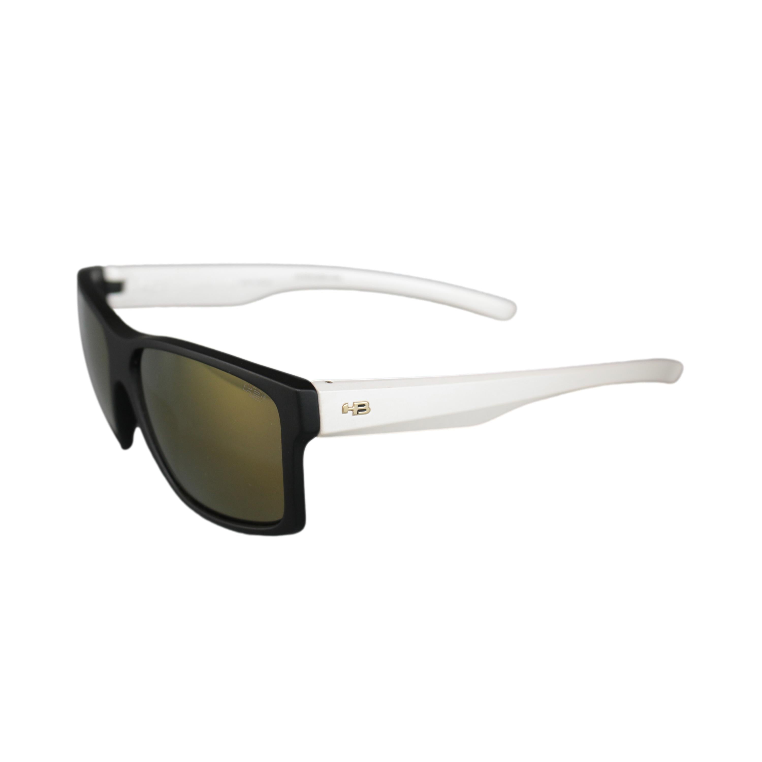 Óculos HB Freak Matte Black/Pearled White Gold Chrome