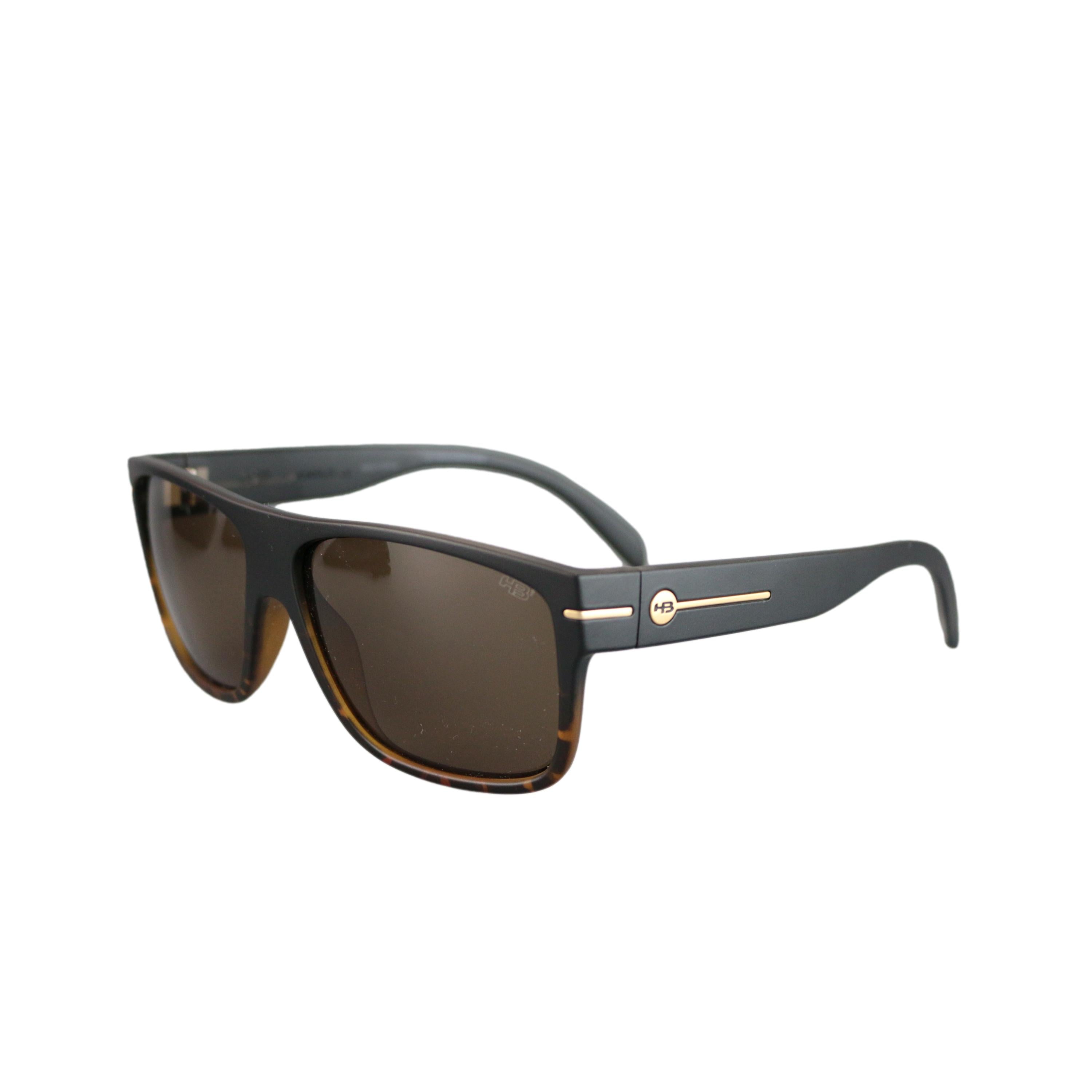 Óculos HB Would Gradient Matte Black Turtle Brown