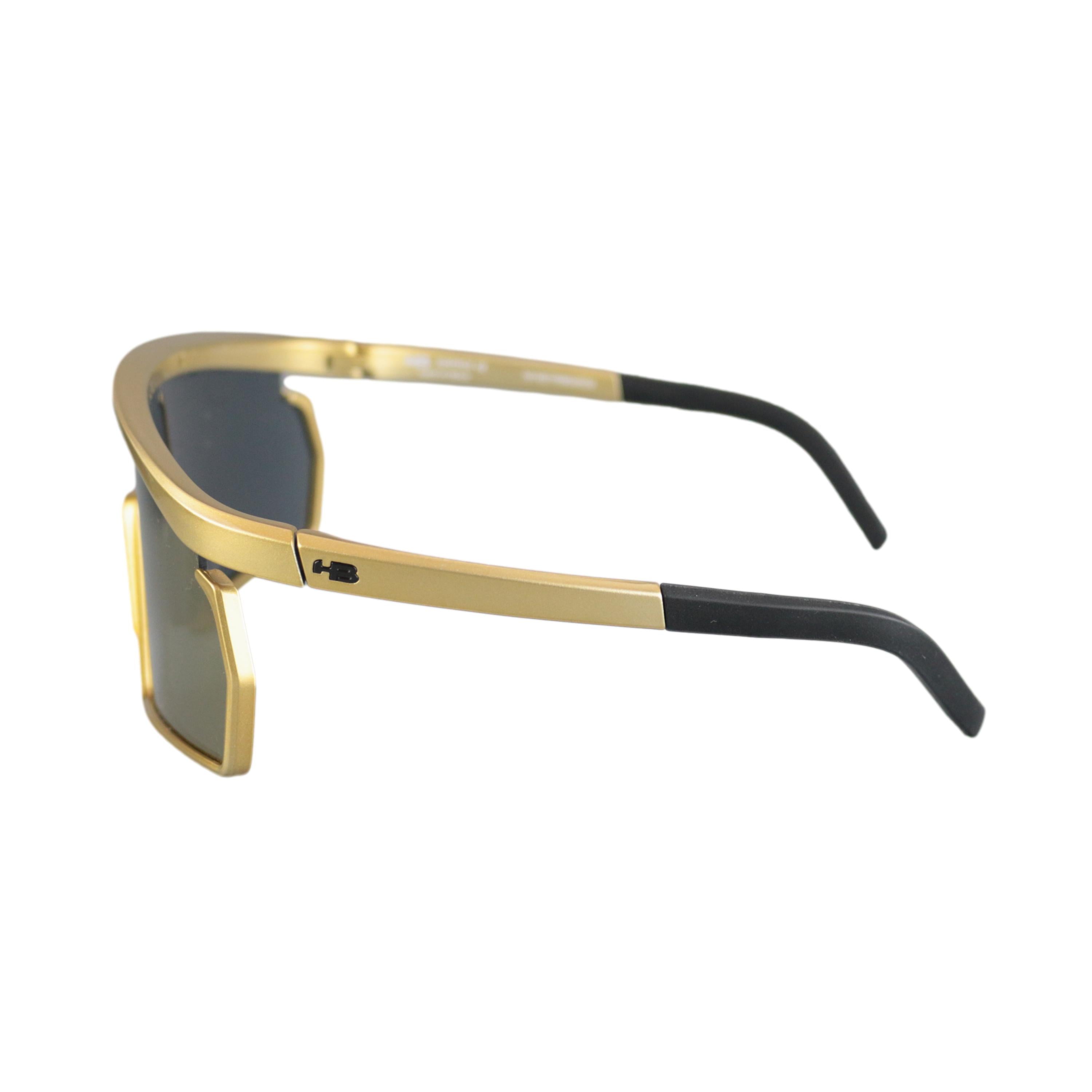 Óculos HB Spinner G Gold/ G Gold + M Transparent Gold Chrome