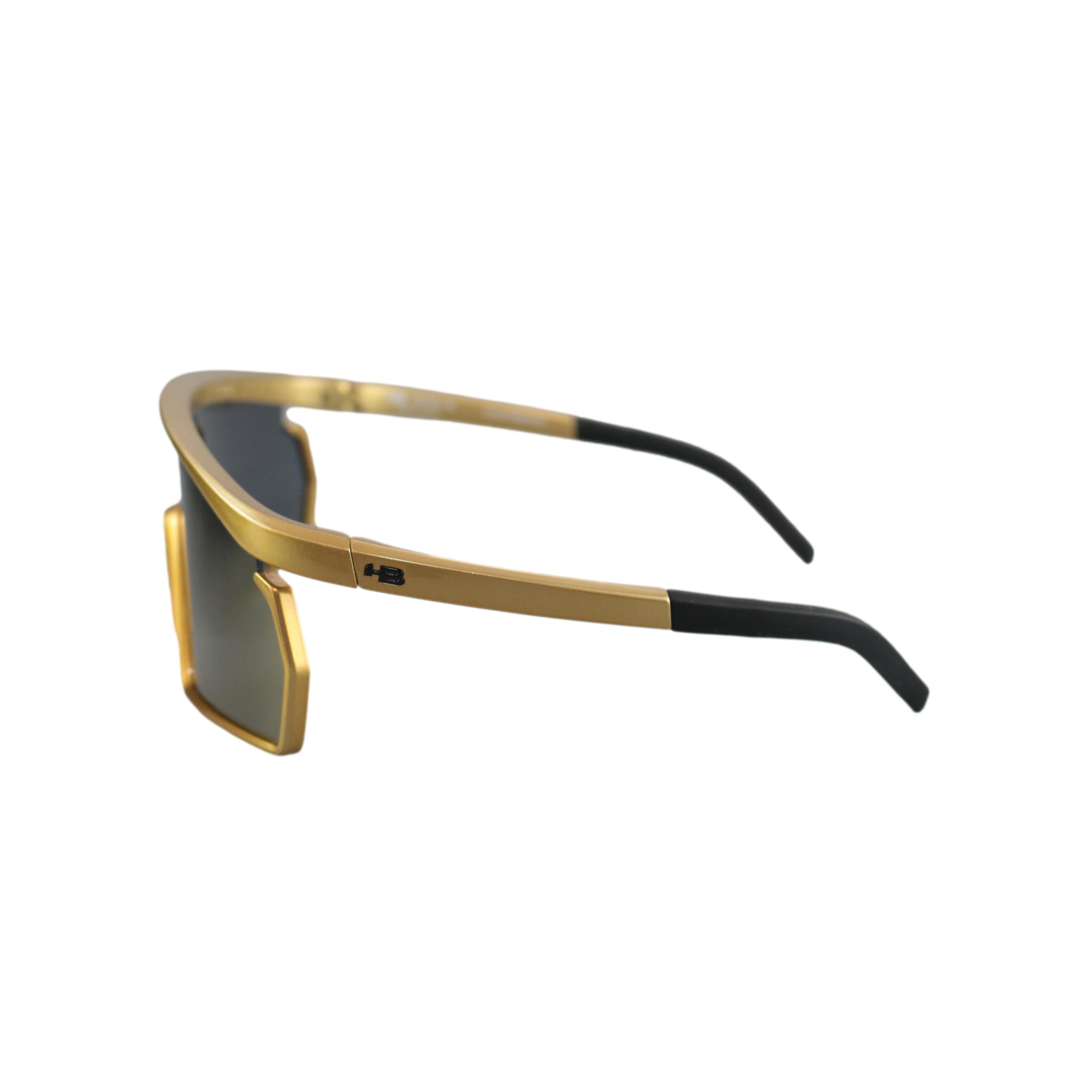 Óculos HB Spinner G Gold + M Black Gold Chrome