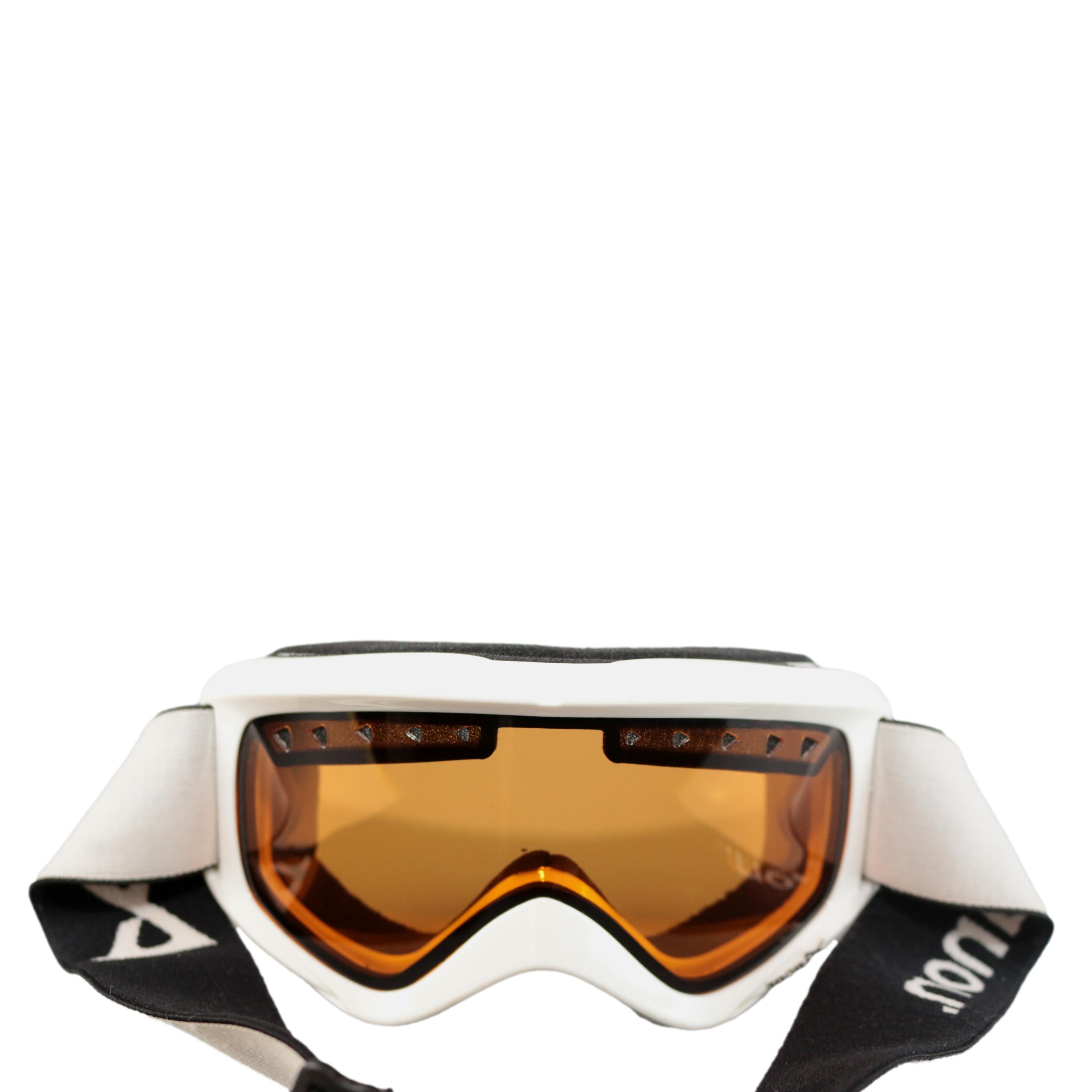 Goggle Ski/Snowboard Anon Branco Lentes Ambar - Tamanho Único