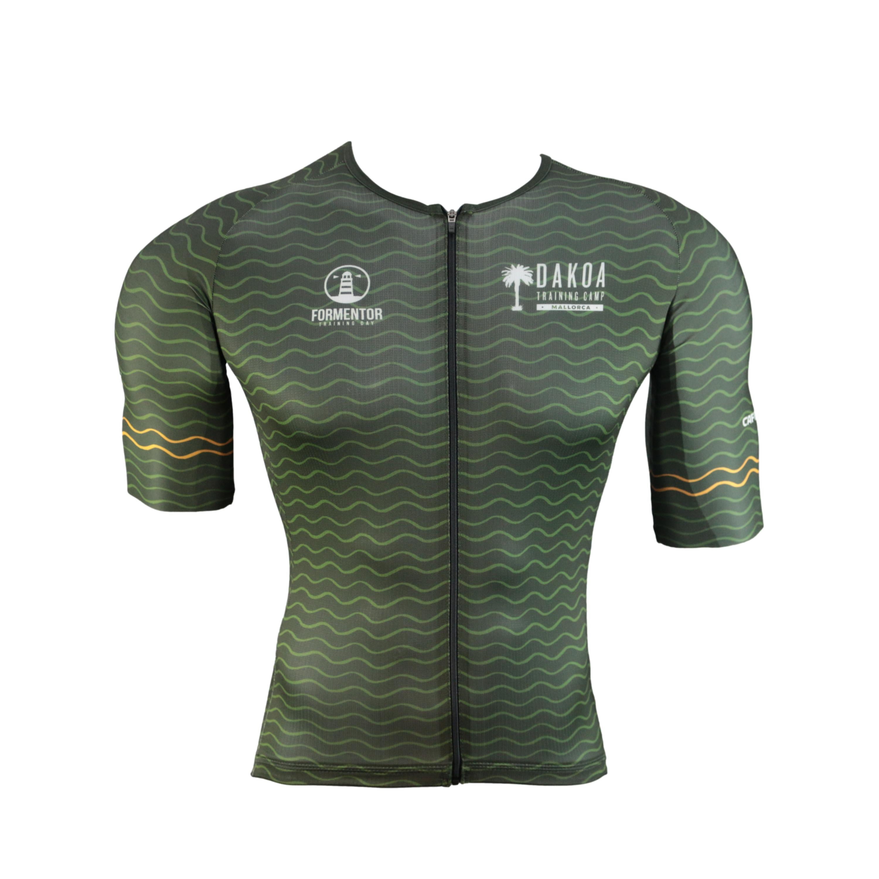 Jersey Feminina La Maglia Verde Listrado - Tamanho XS