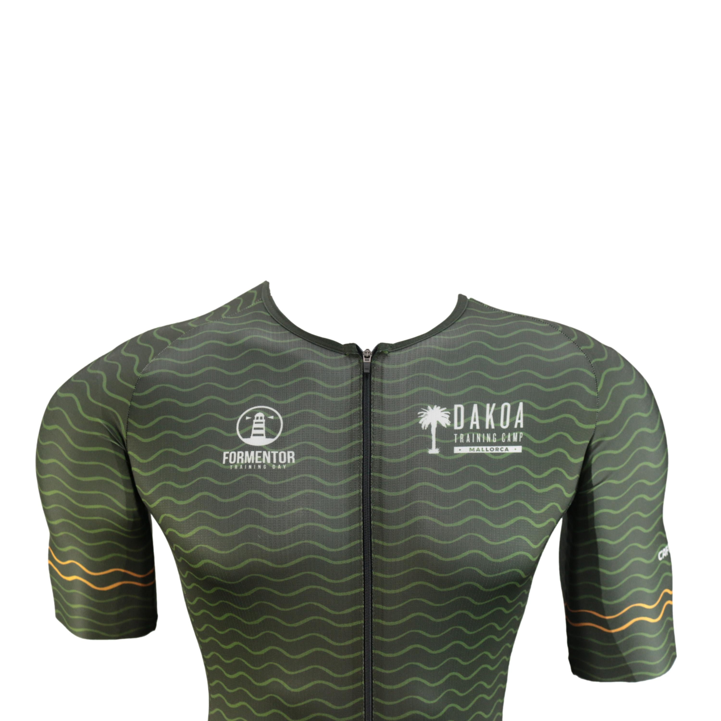 Jersey Feminina La Maglia Verde Listrado - Tamanho XS