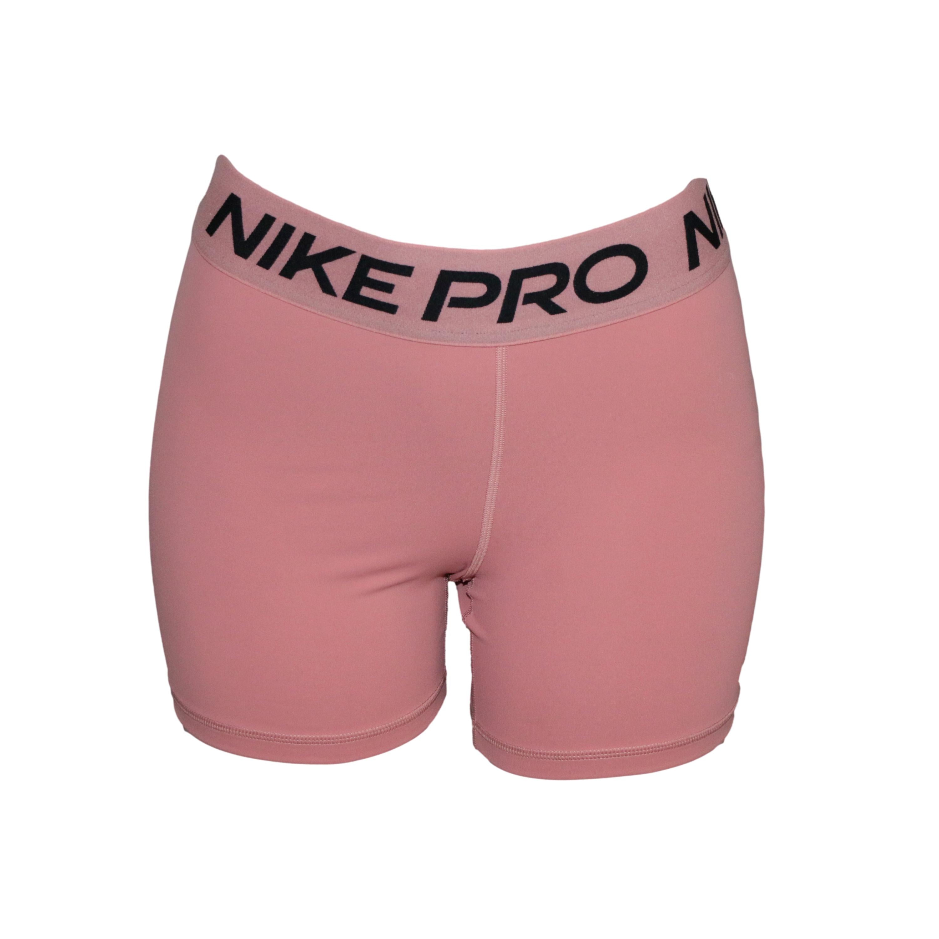 Short Feminino Nike Pro - Dryfit	Rosa Bebê - Tamanho M