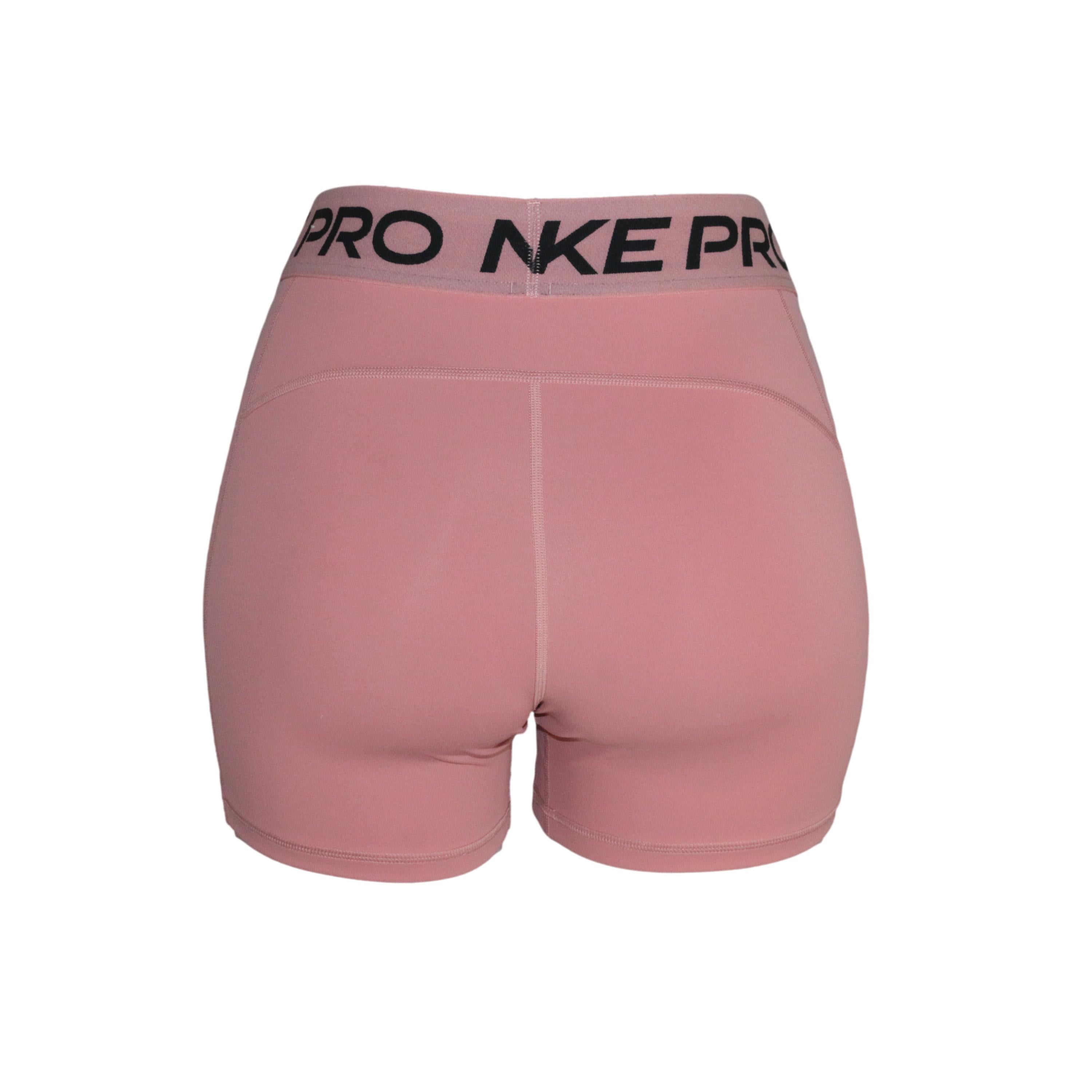 Short Feminino Nike Pro - Dryfit	Rosa Bebê - Tamanho M
