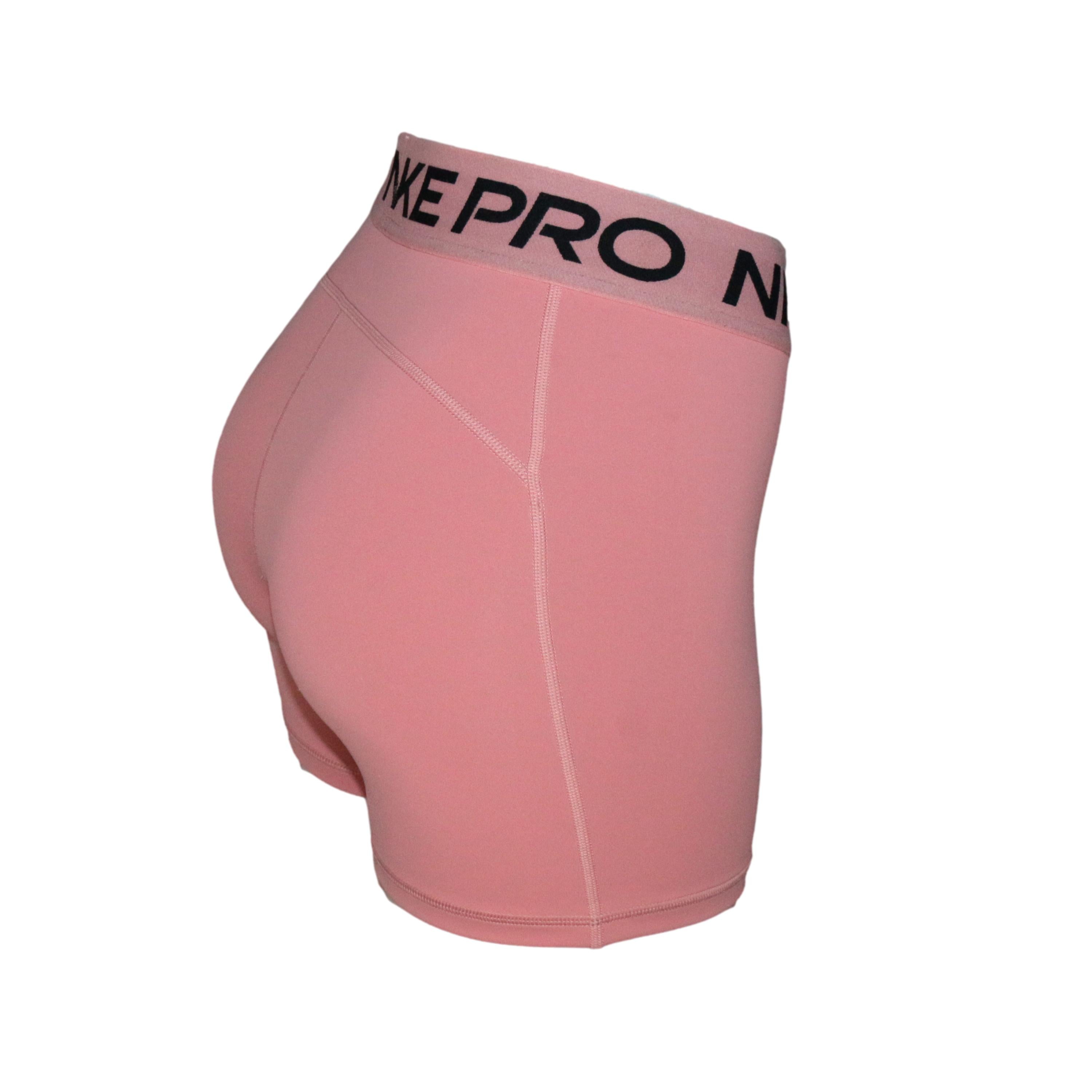 Short Feminino Nike Pro - Dryfit	Rosa Bebê - Tamanho M
