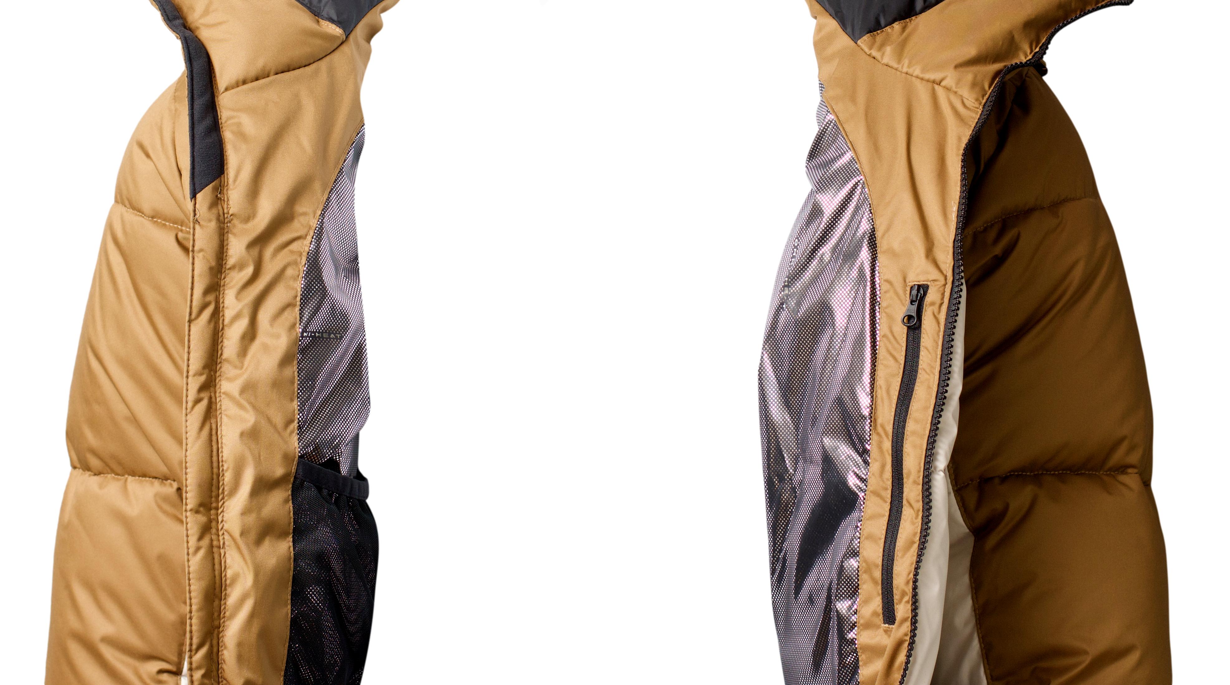 Jaqueta Masculina Ski/Snowboard Columbia Slope Style Bege/Creme/Preta - Tamanho M