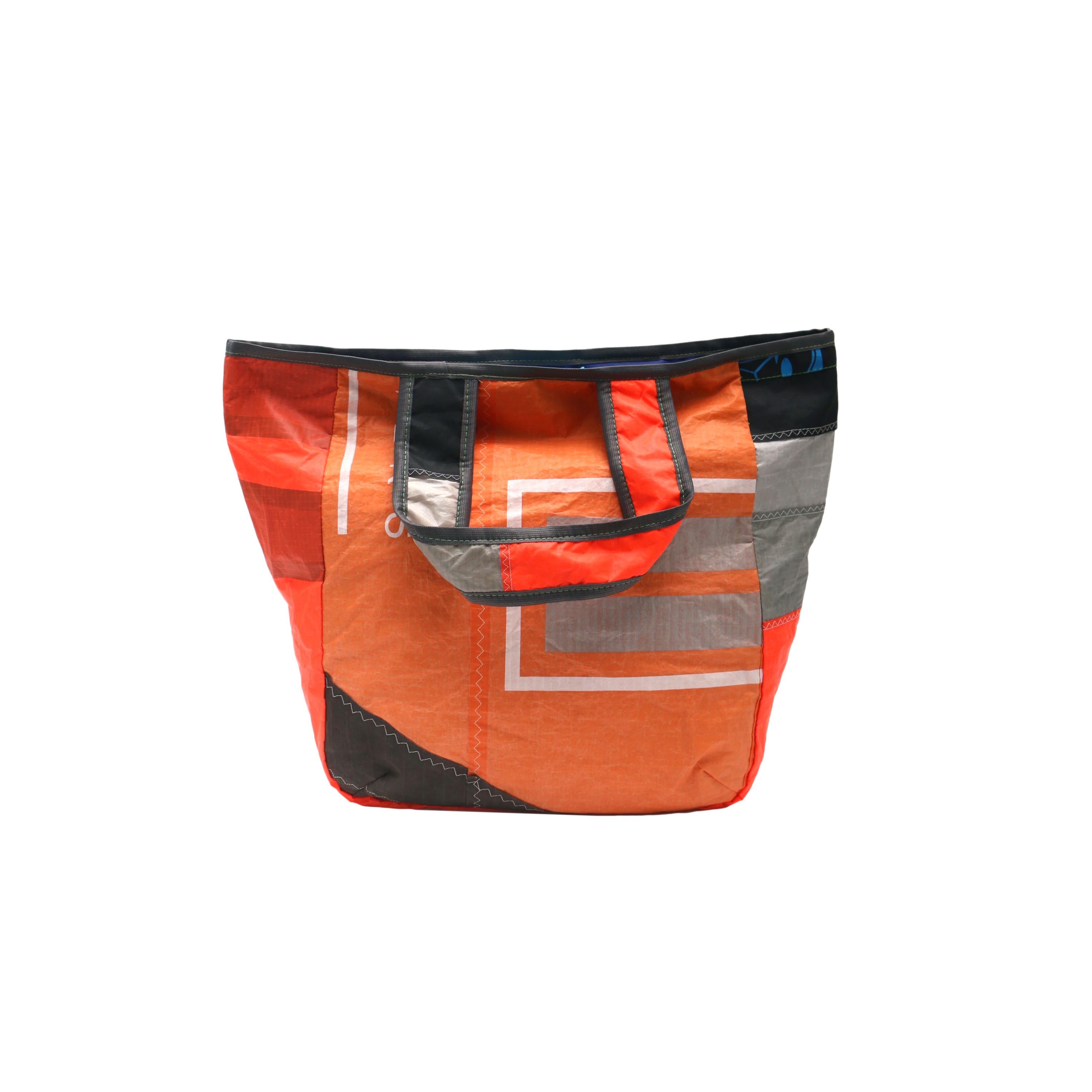 Sacola UNEND x Instituto Dharma Laranja/ Cinza/ Preto