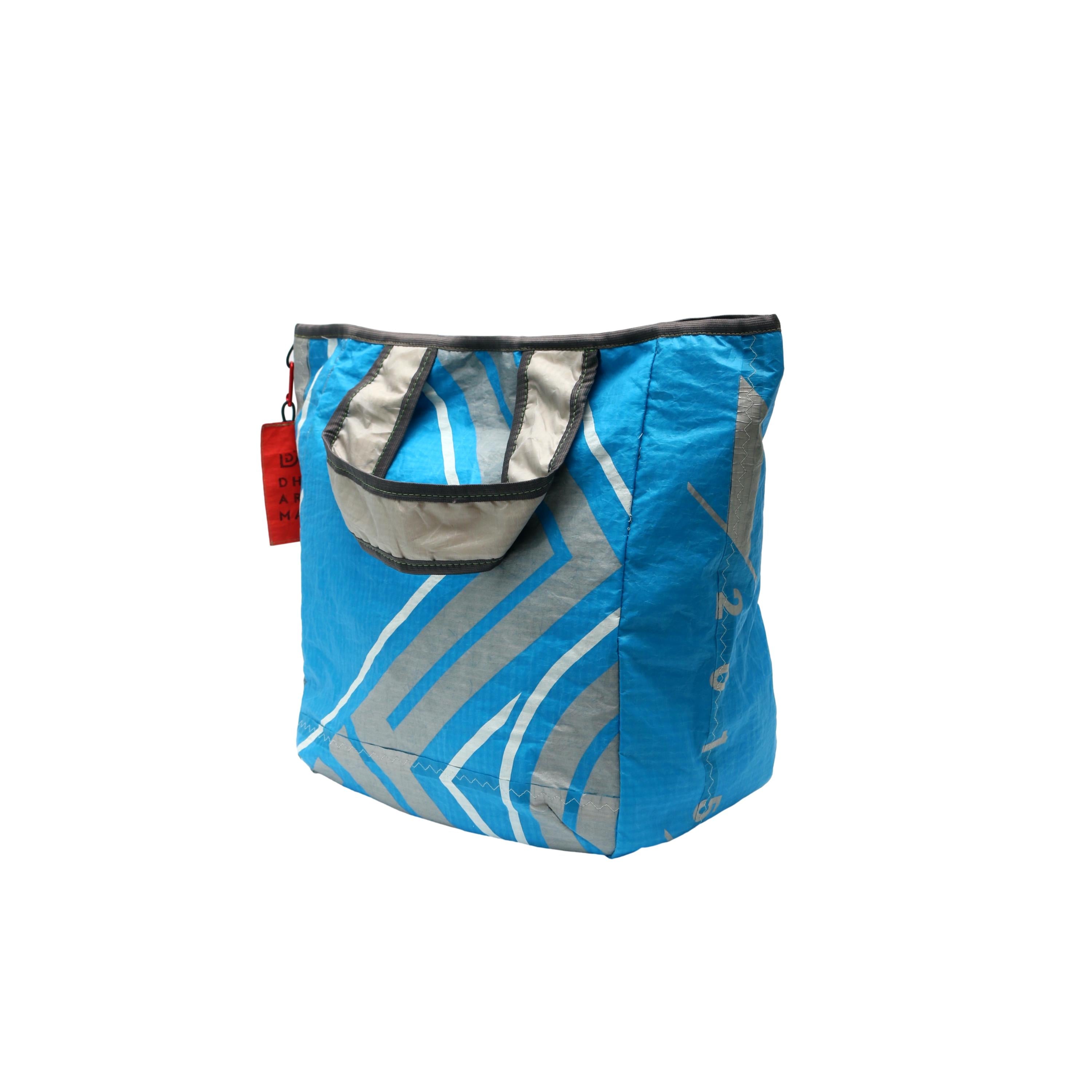 Sacola UNEND x Instituto Dharma Azul/ Cinza/ Preto