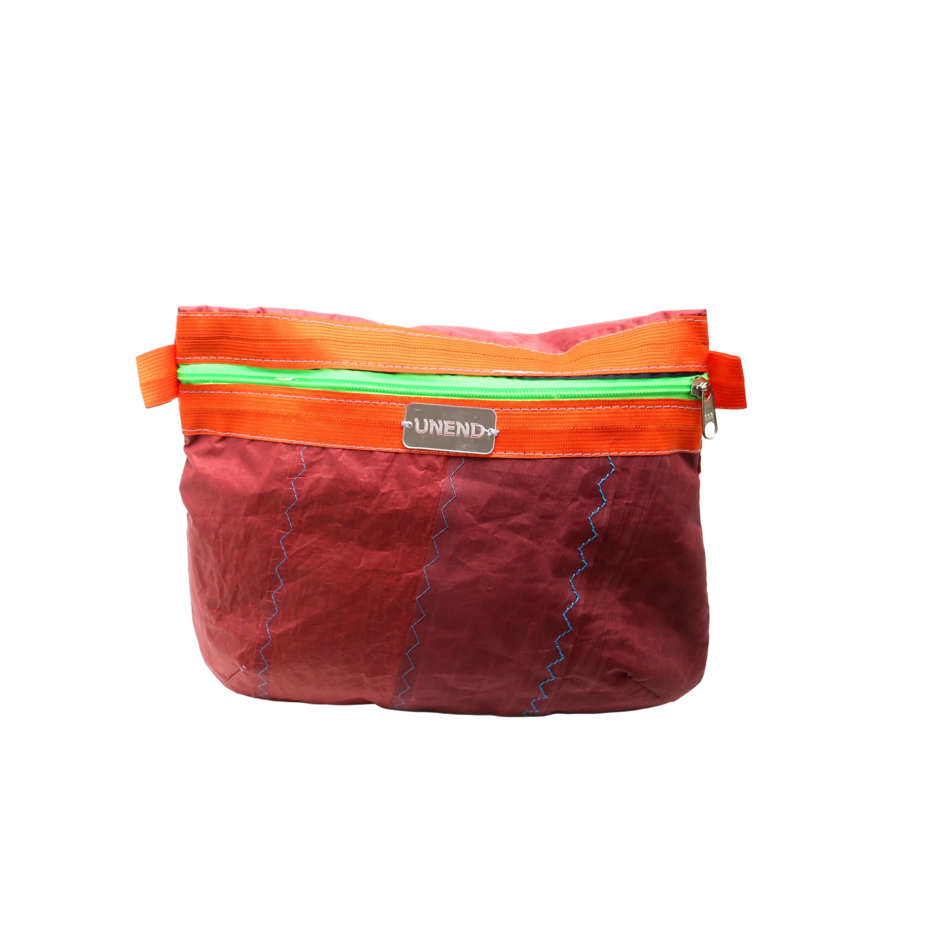 Estojo UNEND x Instituto Dharma Vermelho e Laranja