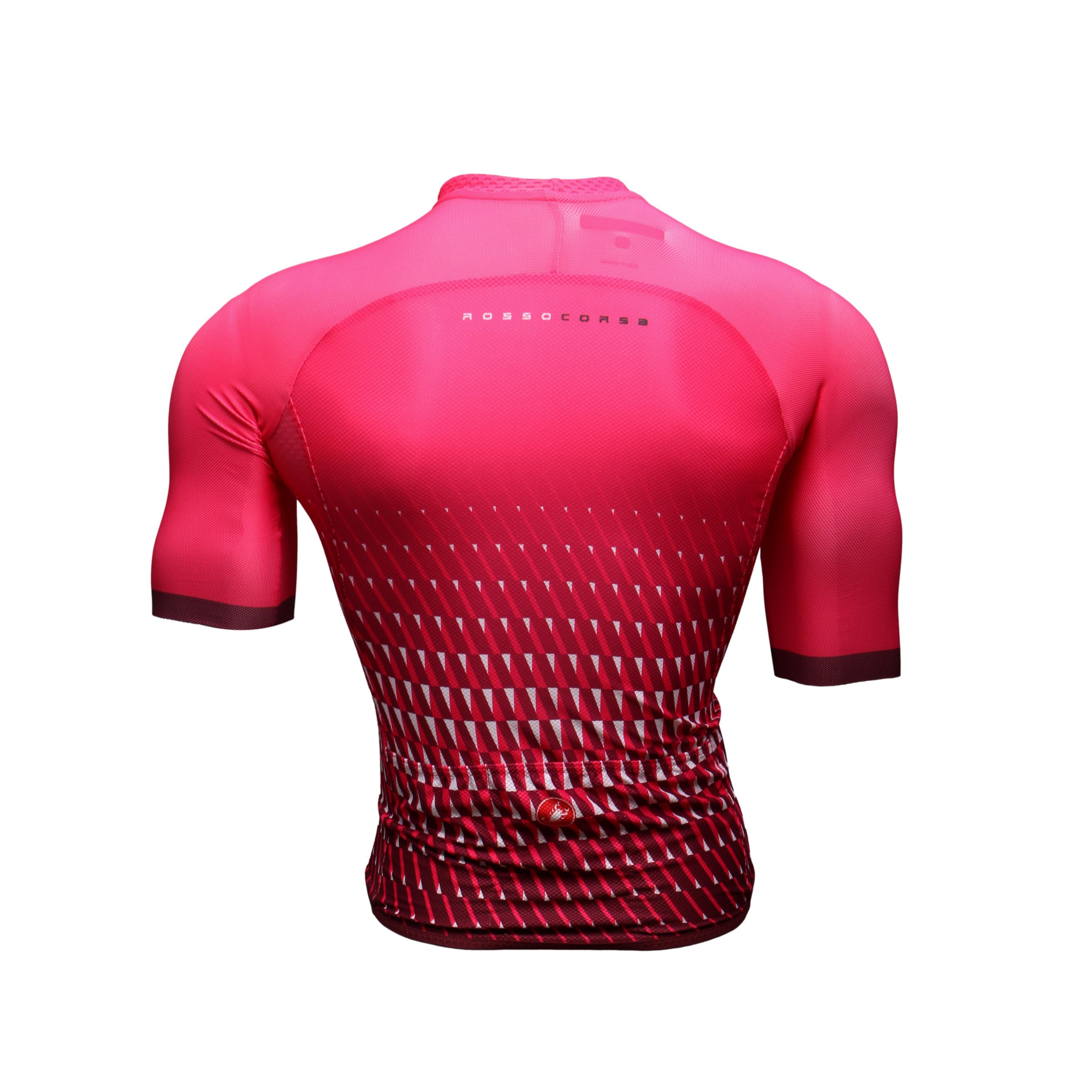 Jersey Feminina Castelli Certezza Preto e Rosa - Tamanho S