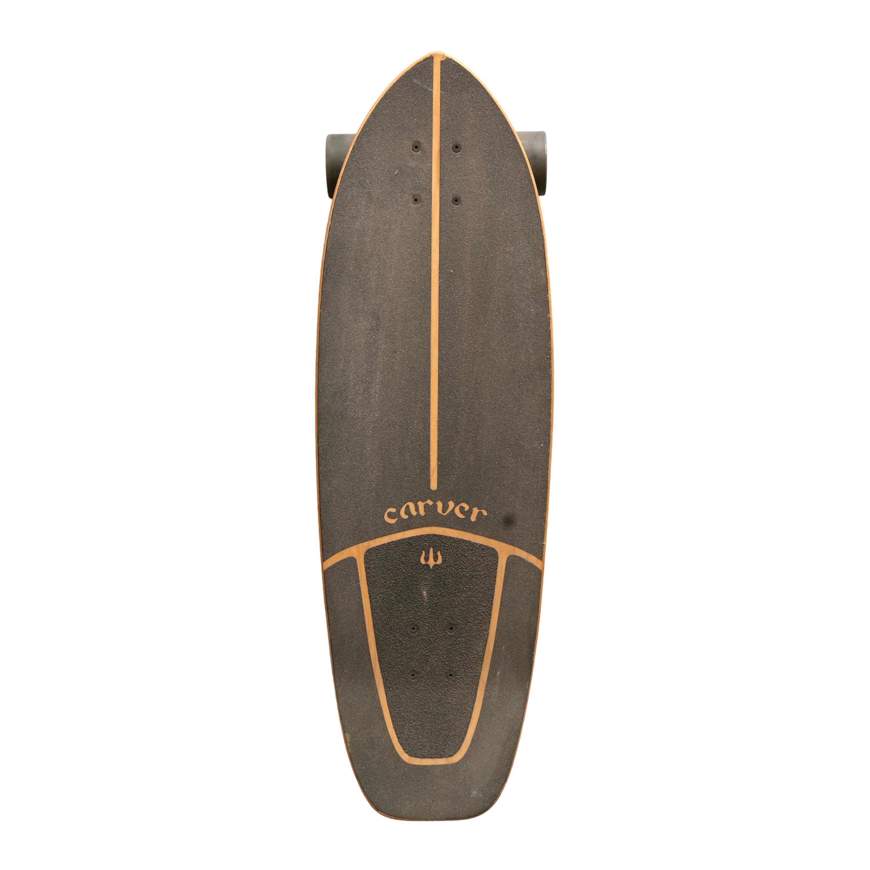Skateboard Carver US Resin Branco/Vermelho/Azul - Tamanho Único
