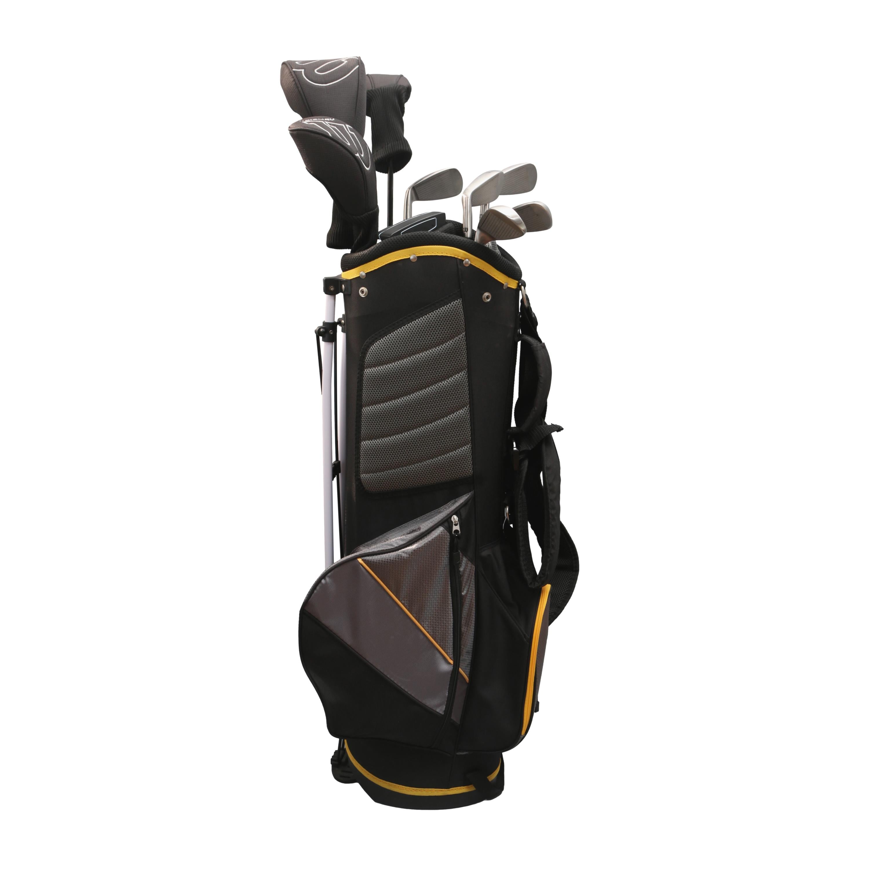 Kit de Golf Unissex Golf Wilson Ultra XD Preto e Amarelo Com Mala Case - Tamanho Único