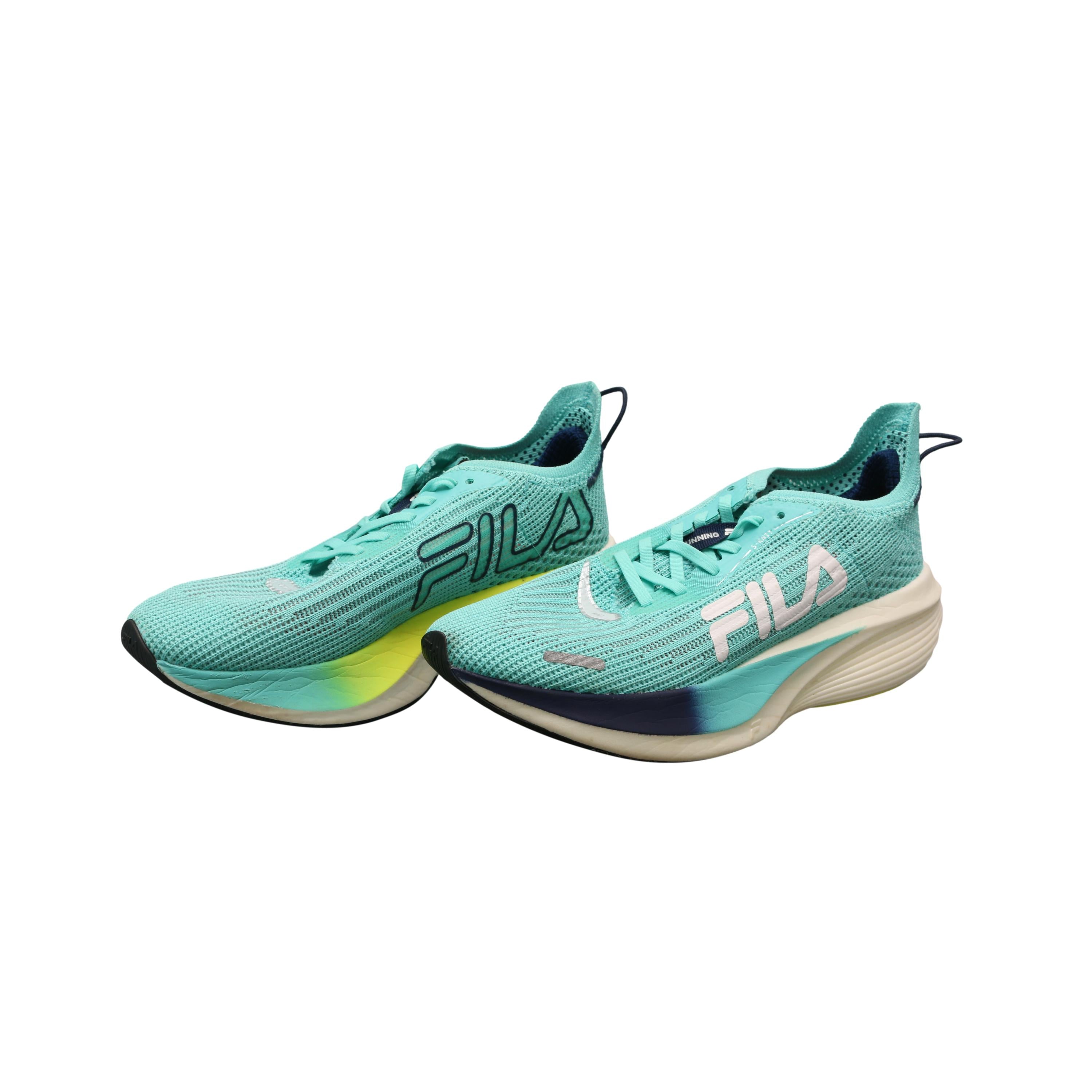 Tênis Feminino Fila Racer Carbon 2 Azul Esverdeado - Tamanho 36
