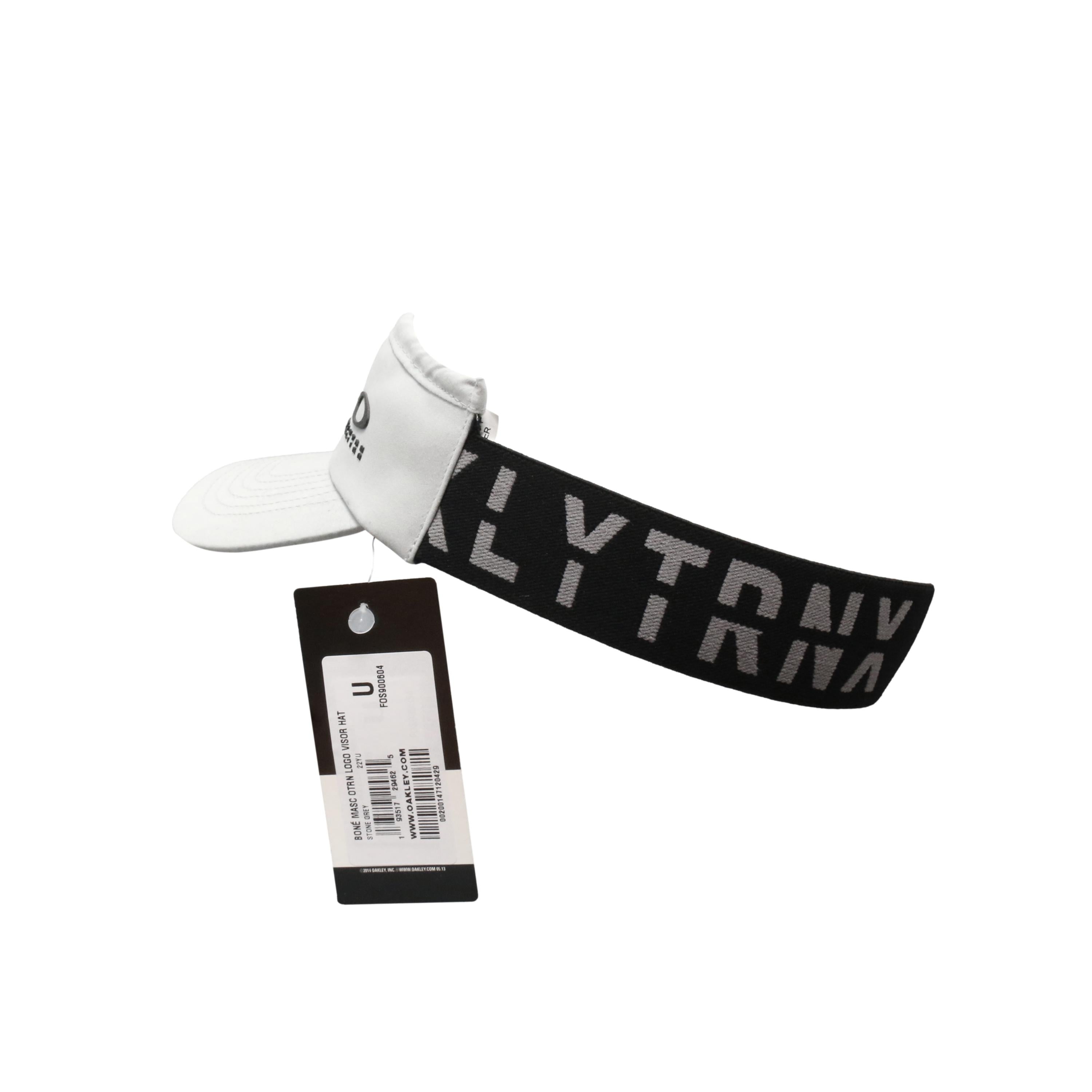 Boné Masculino Oakley OTRN Logo Visor Cinza - Tamanho Único