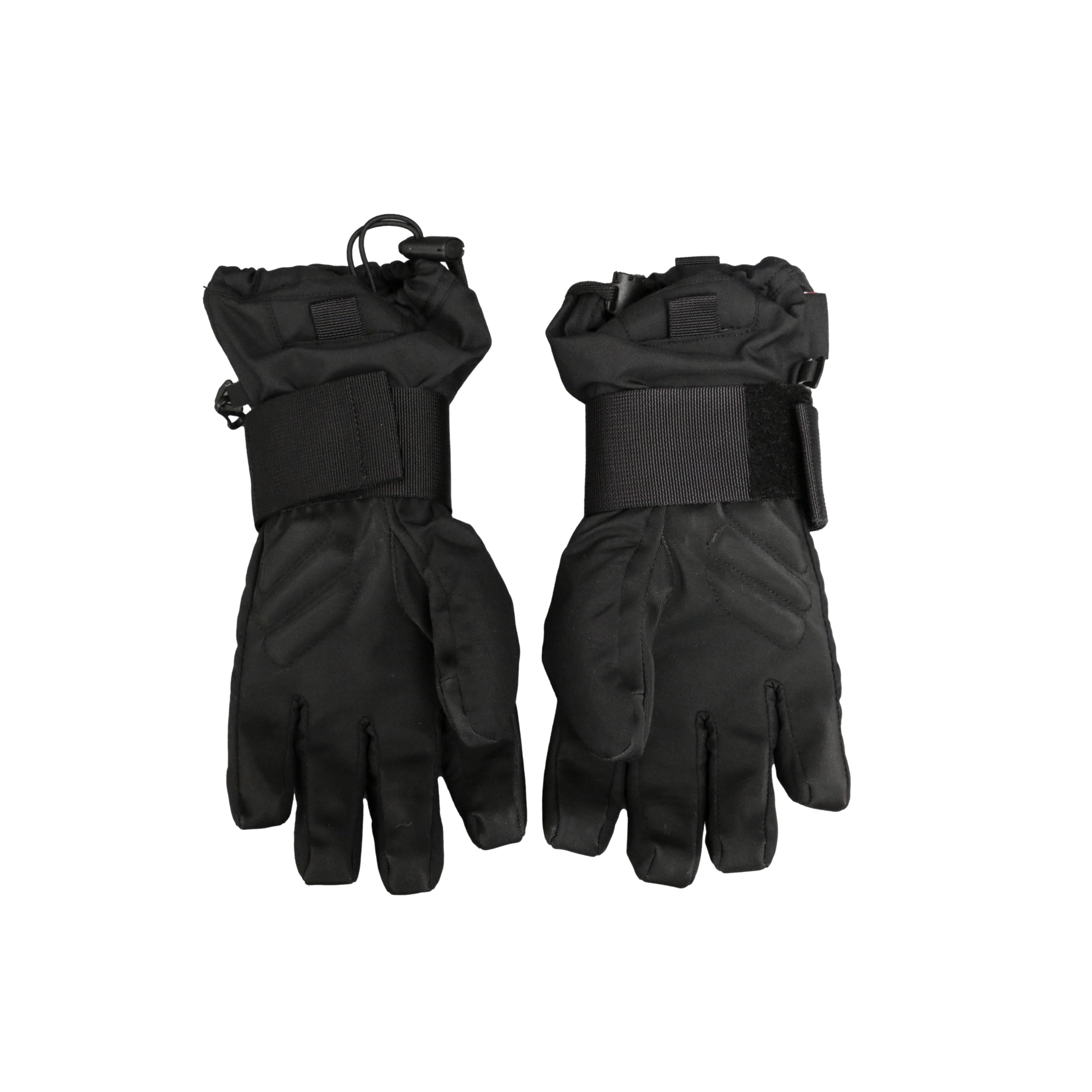 Luva Proteção De Pulso Unissex Ski/ Snowboard Dakini Deep Lake Preto e Verde - Tamanho M