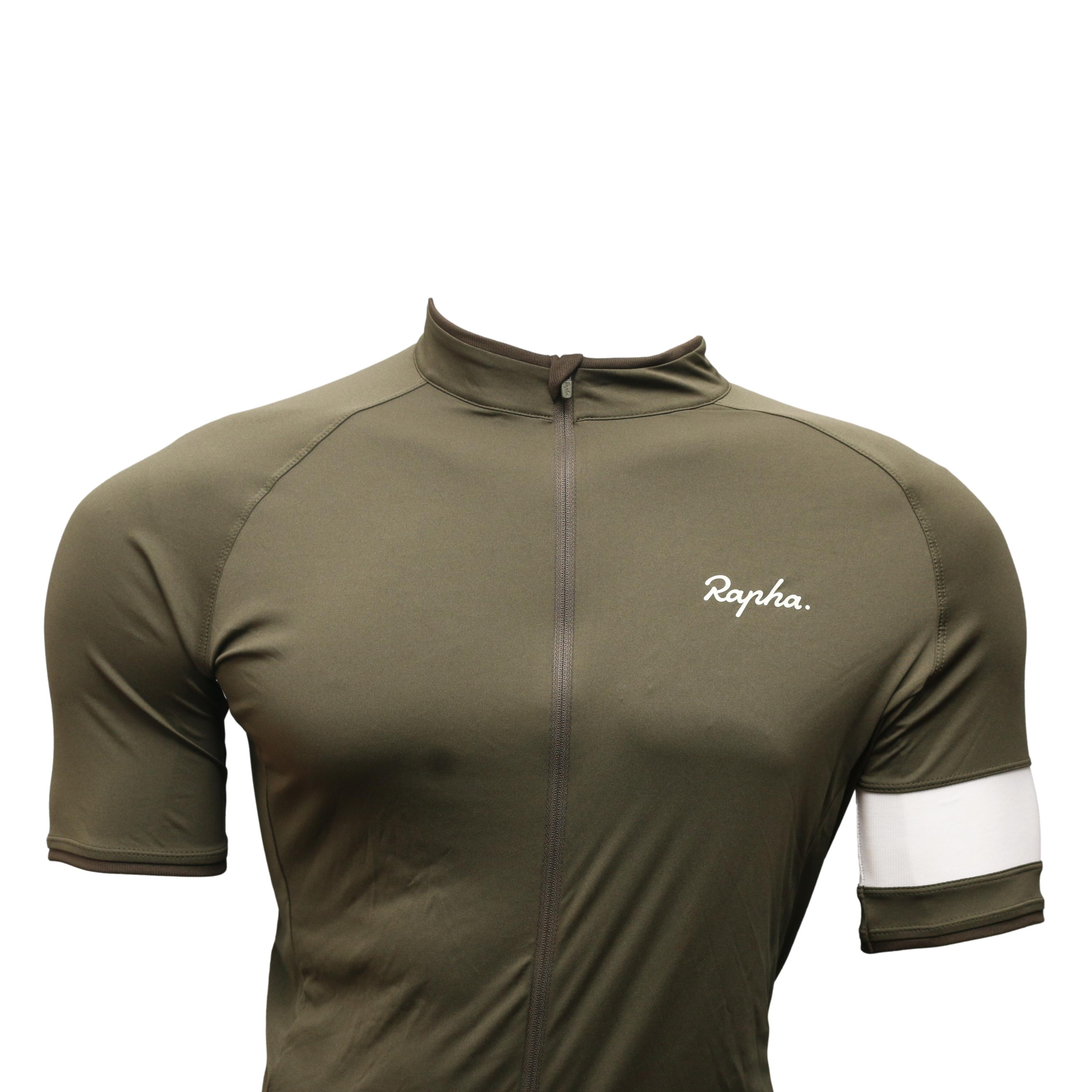 Jersey Masculina Ciclismo Rapha Oliva Verde Musgo - Tamanho L