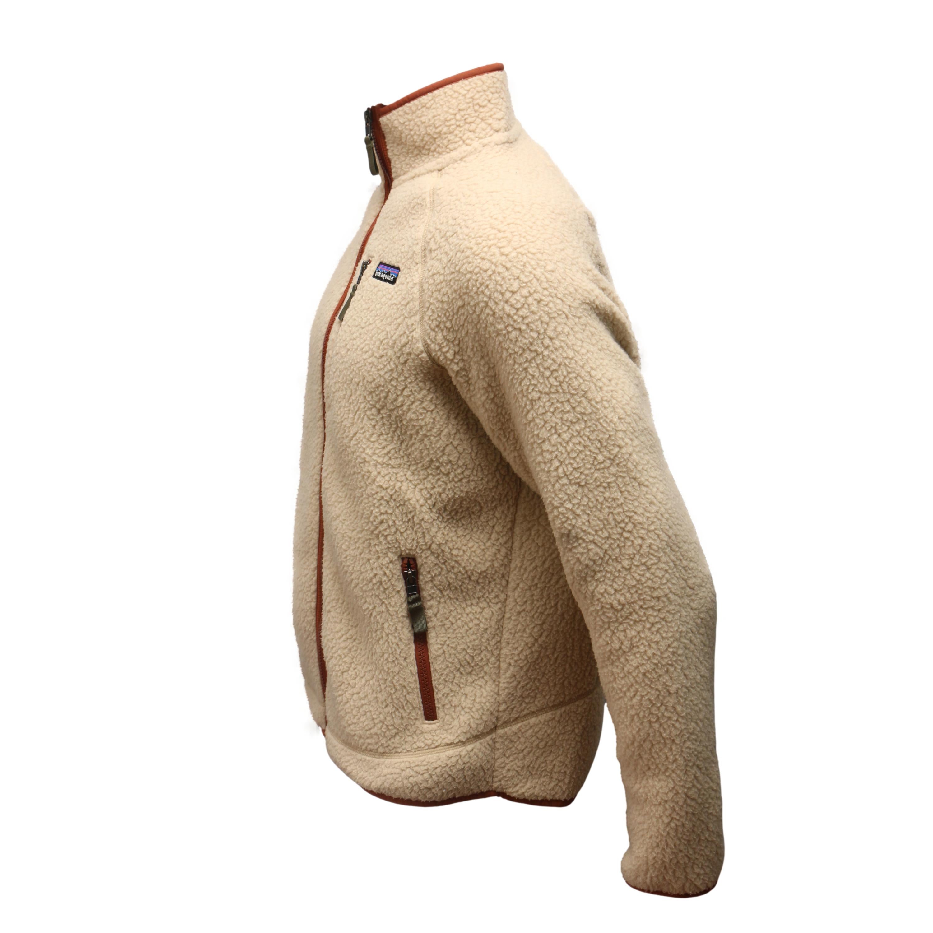 Casaco Masculino Neve Patagonia Retro Pile Bege - Tamanho M