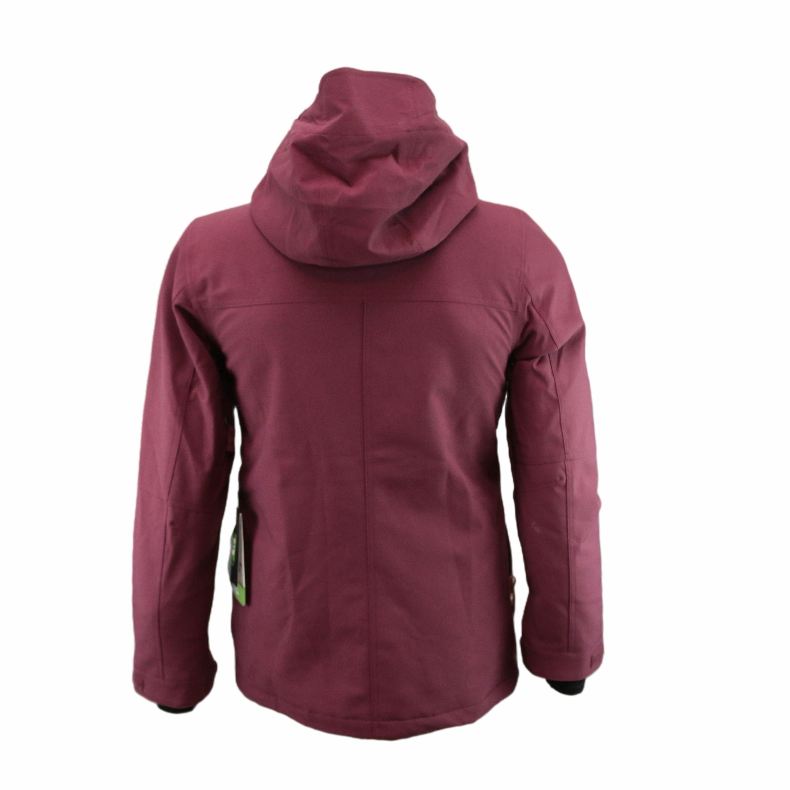 Casaco Feminino Ski/Snowboard DC Shoes Liberate Bordô,Laranja e Bege - Tamanho XS