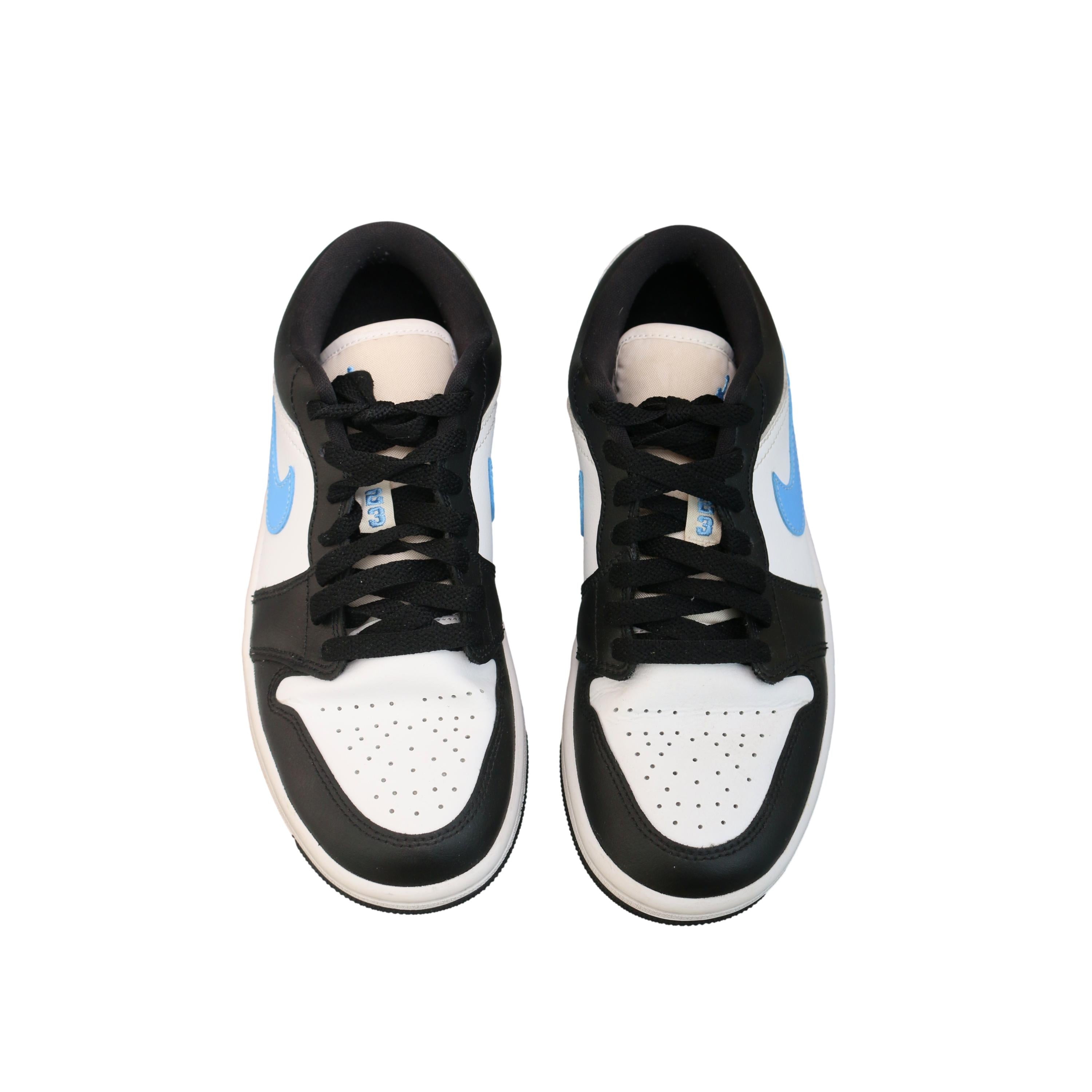 Tênis Infantil Nike Air Jordan University Azul, Preto e Branco - Tamanho 7 US