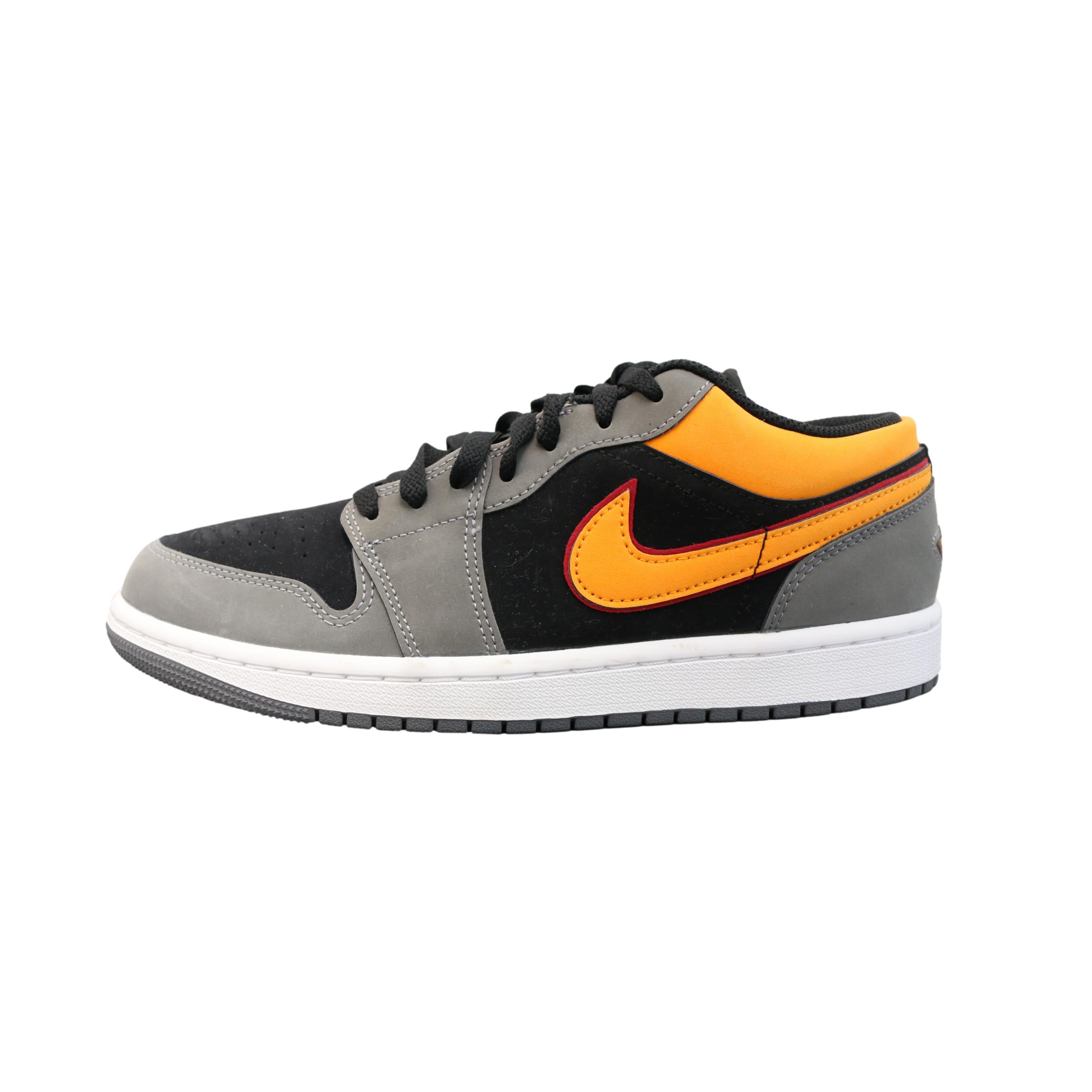 Tênis Nike Air Jordan 1 Low SE Laranja e Cinza - Tamanho 8.5 US