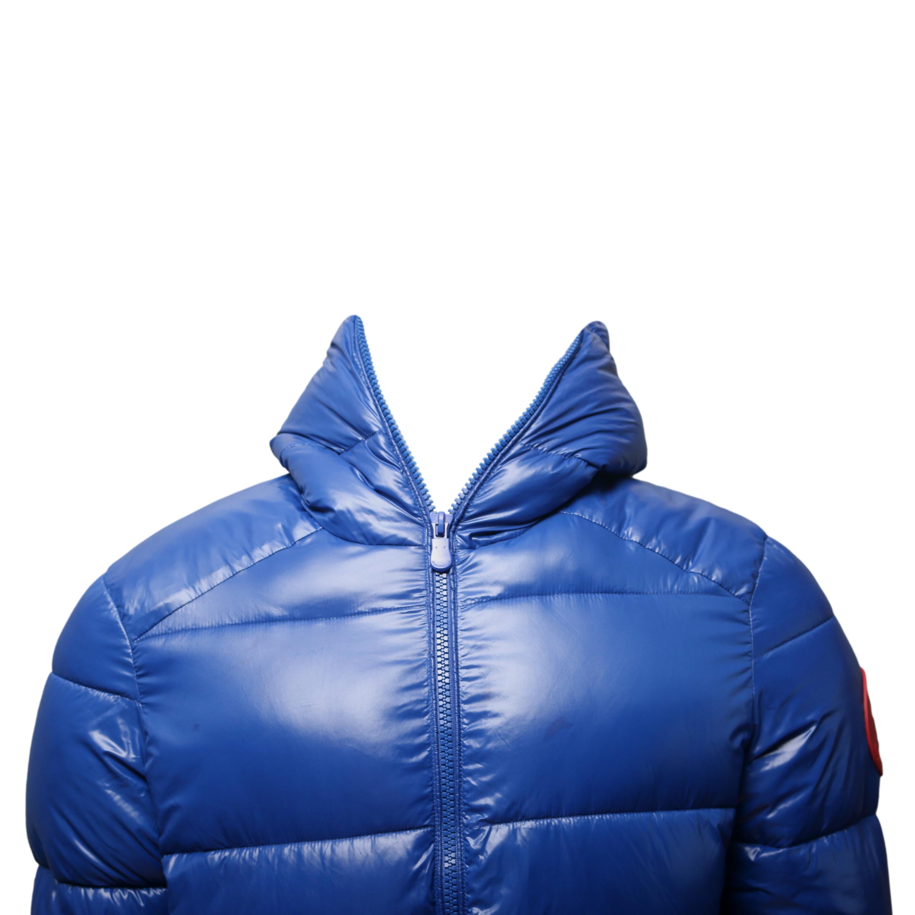 Casaco Puffer Masculino Ski/ Snowboard Save The Duck Edward Padded	Azul - Tamanho L