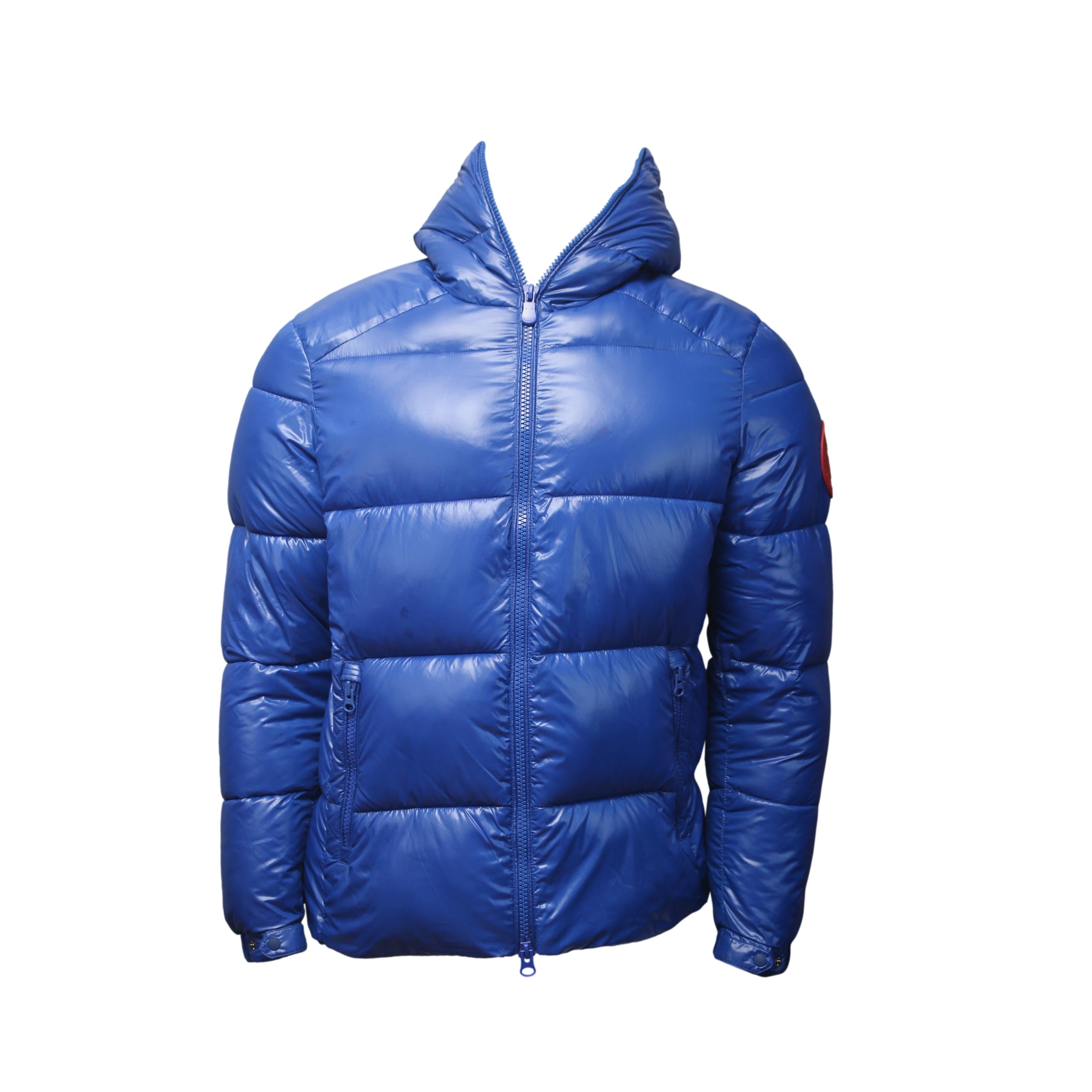 Casaco Puffer Masculino Ski/ Snowboard Save The Duck Edward Padded	Azul - Tamanho L